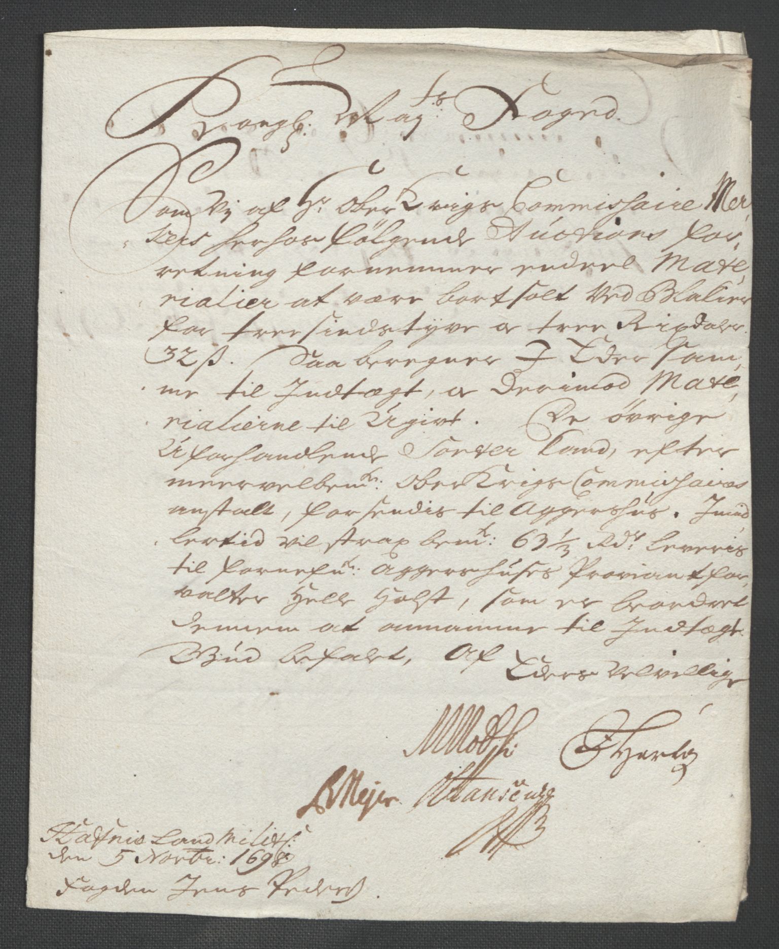 Rentekammeret inntil 1814, Reviderte regnskaper, Fogderegnskap, AV/RA-EA-4092/R11/L0581: Fogderegnskap Nedre Romerike, 1698, p. 192