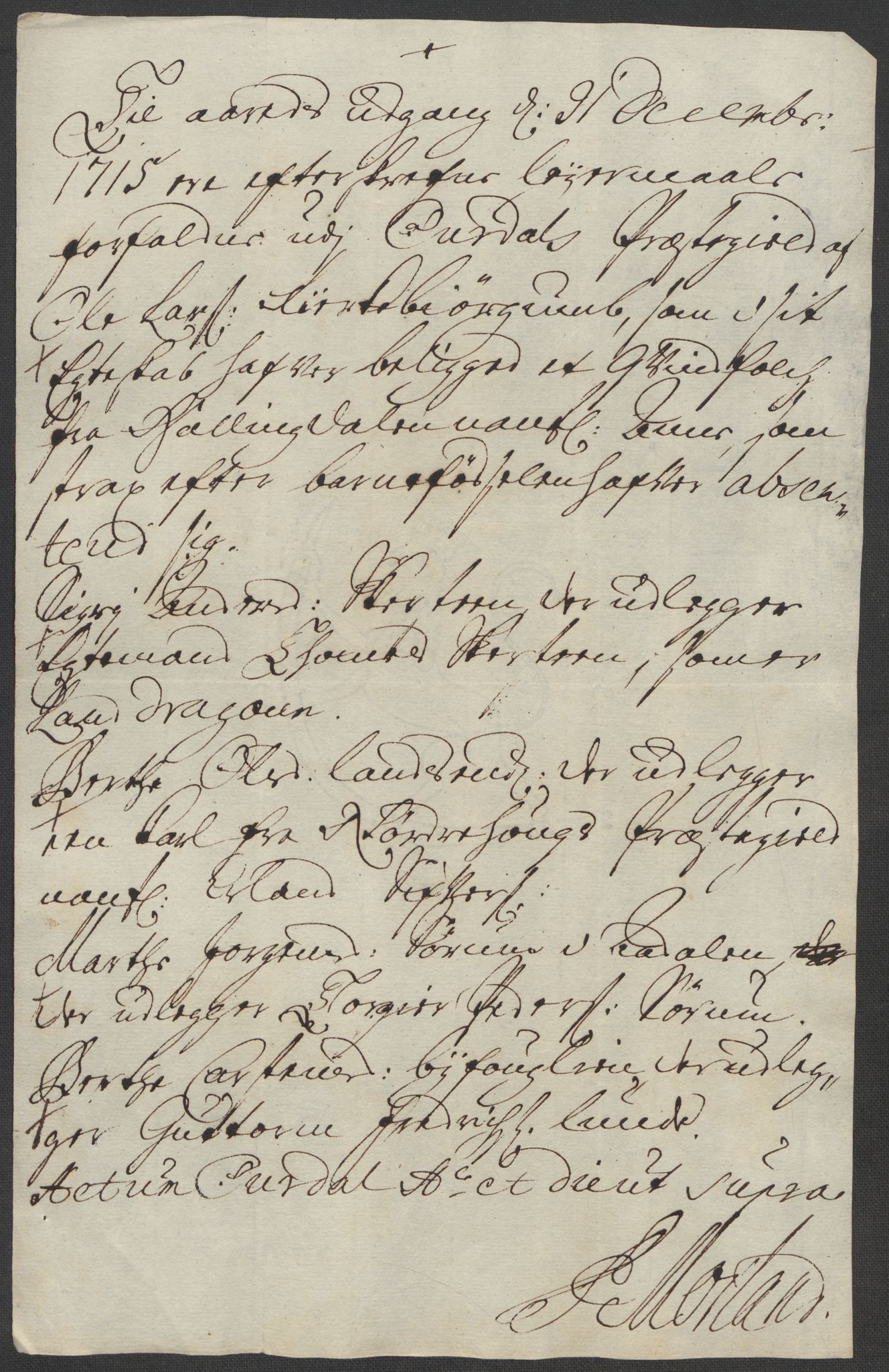 Rentekammeret inntil 1814, Reviderte regnskaper, Fogderegnskap, AV/RA-EA-4092/R18/L1314: Fogderegnskap Hadeland, Toten og Valdres, 1715, p. 333