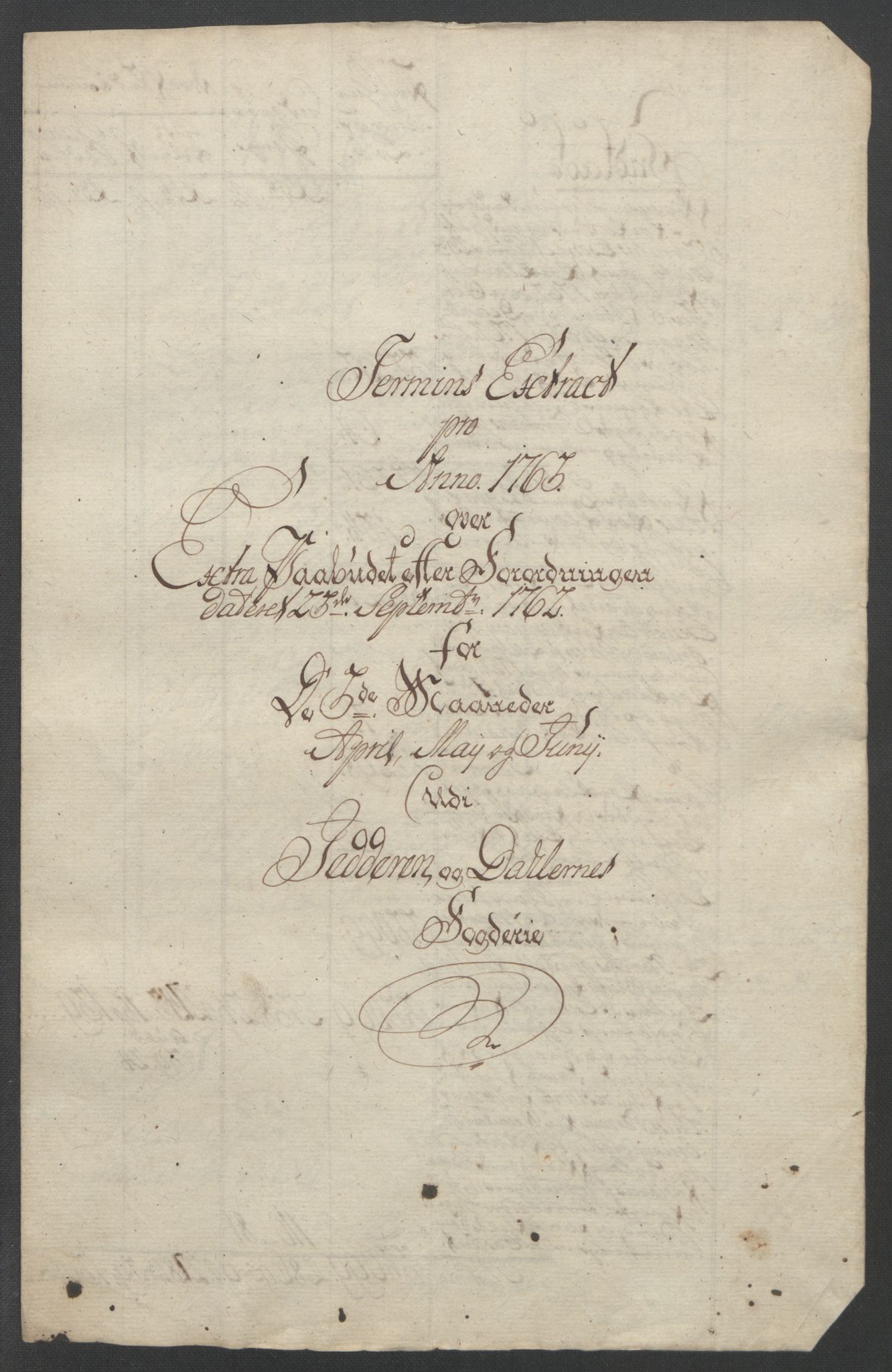 Rentekammeret inntil 1814, Reviderte regnskaper, Fogderegnskap, AV/RA-EA-4092/R46/L2835: Ekstraskatten Jæren og Dalane, 1762-1764, p. 62