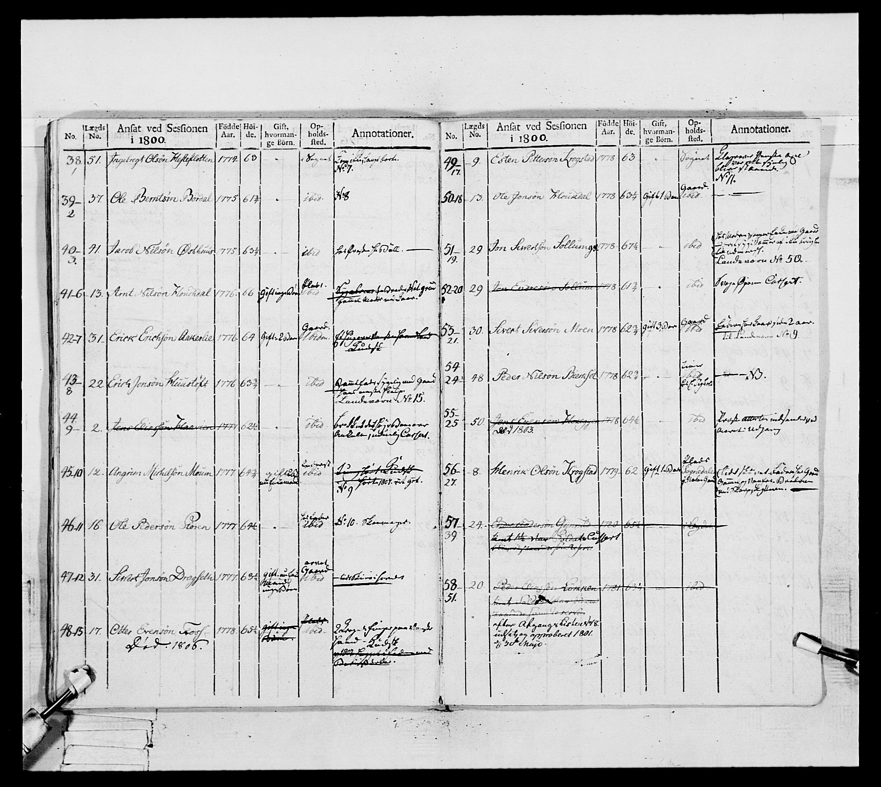 Generalitets- og kommissariatskollegiet, Det kongelige norske kommissariatskollegium, AV/RA-EA-5420/E/Eh/L0082: 2. Trondheimske nasjonale infanteriregiment, 1804, p. 418