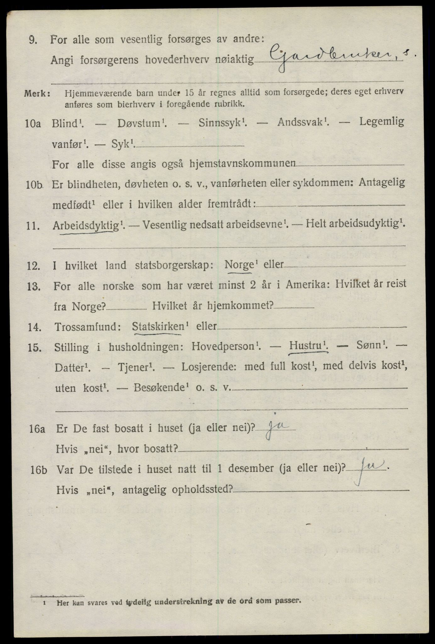 SAO, 1920 census for Råde, 1920, p. 1077