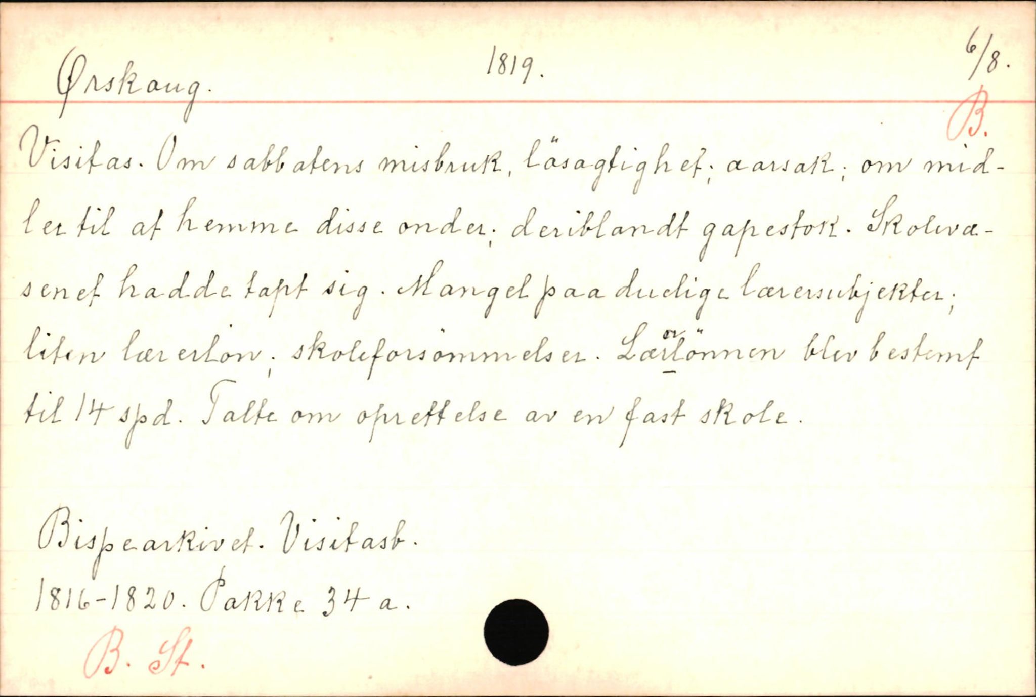 Haugen, Johannes - lærer, AV/SAB-SAB/PA-0036/01/L0001: Om klokkere og lærere, 1521-1904, p. 11124