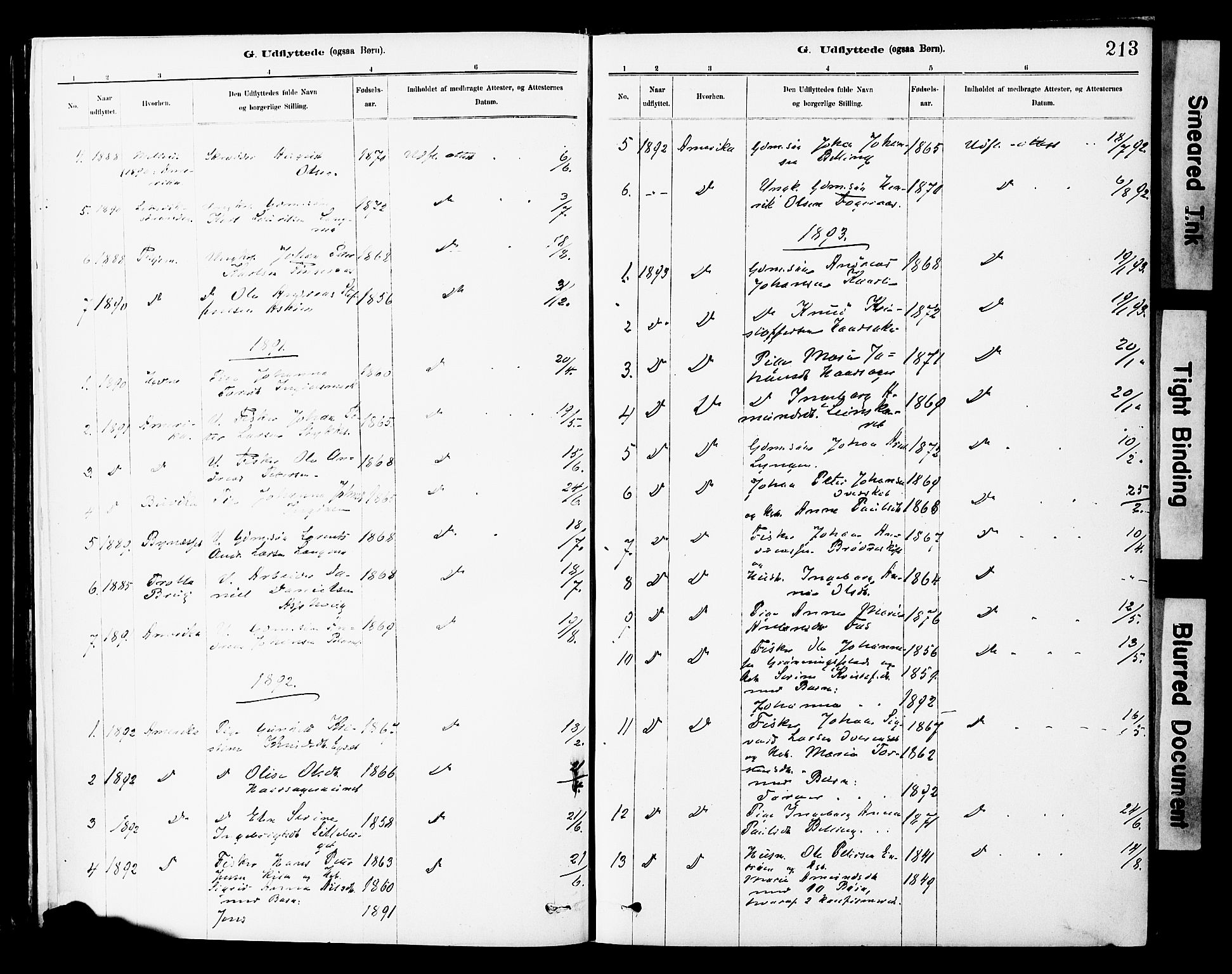 Ministerialprotokoller, klokkerbøker og fødselsregistre - Sør-Trøndelag, SAT/A-1456/646/L0615: Parish register (official) no. 646A13, 1885-1900, p. 213