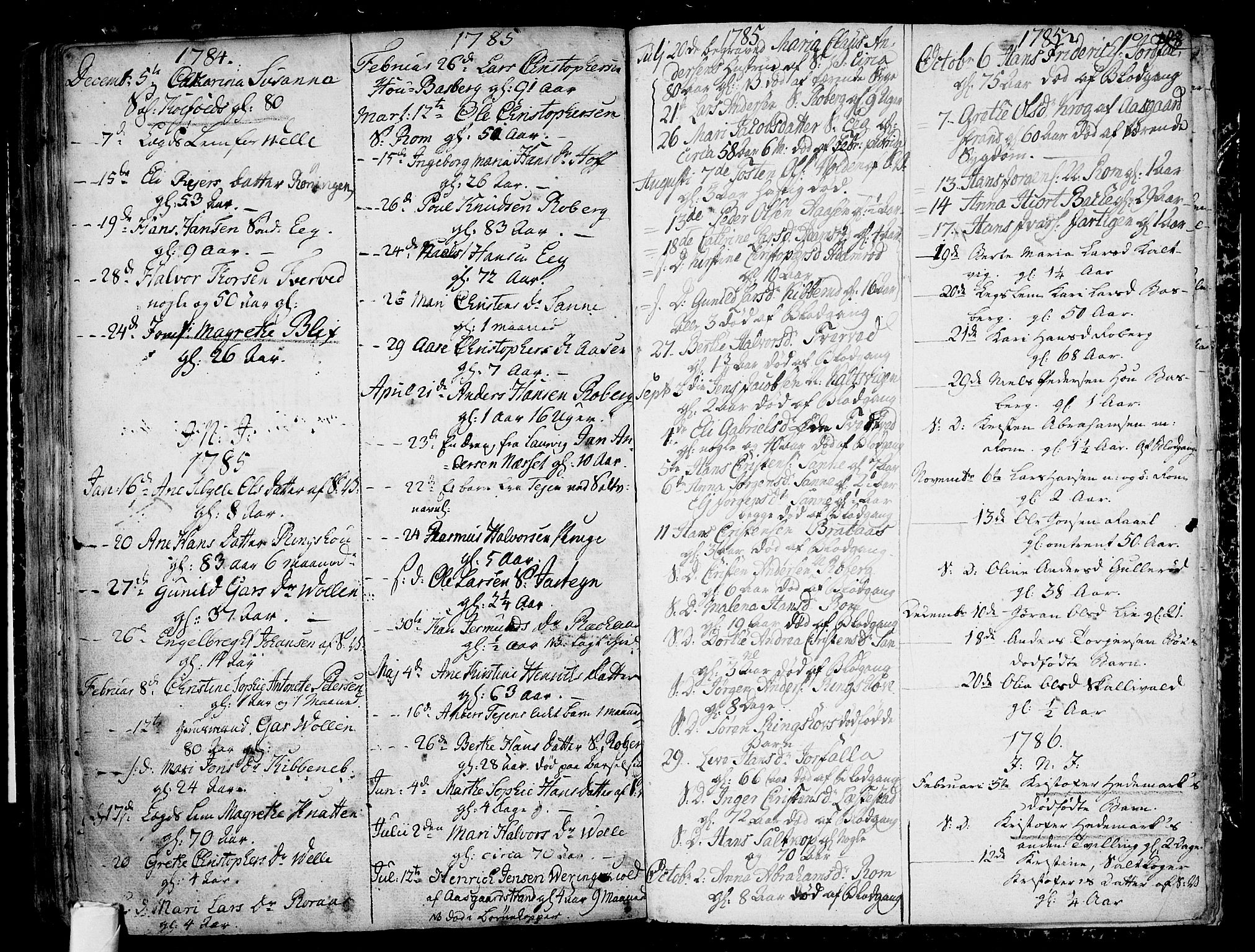 Sem kirkebøker, SAKO/A-5/F/Fb/L0002: Parish register (official) no. II 2, 1764-1792, p. 98