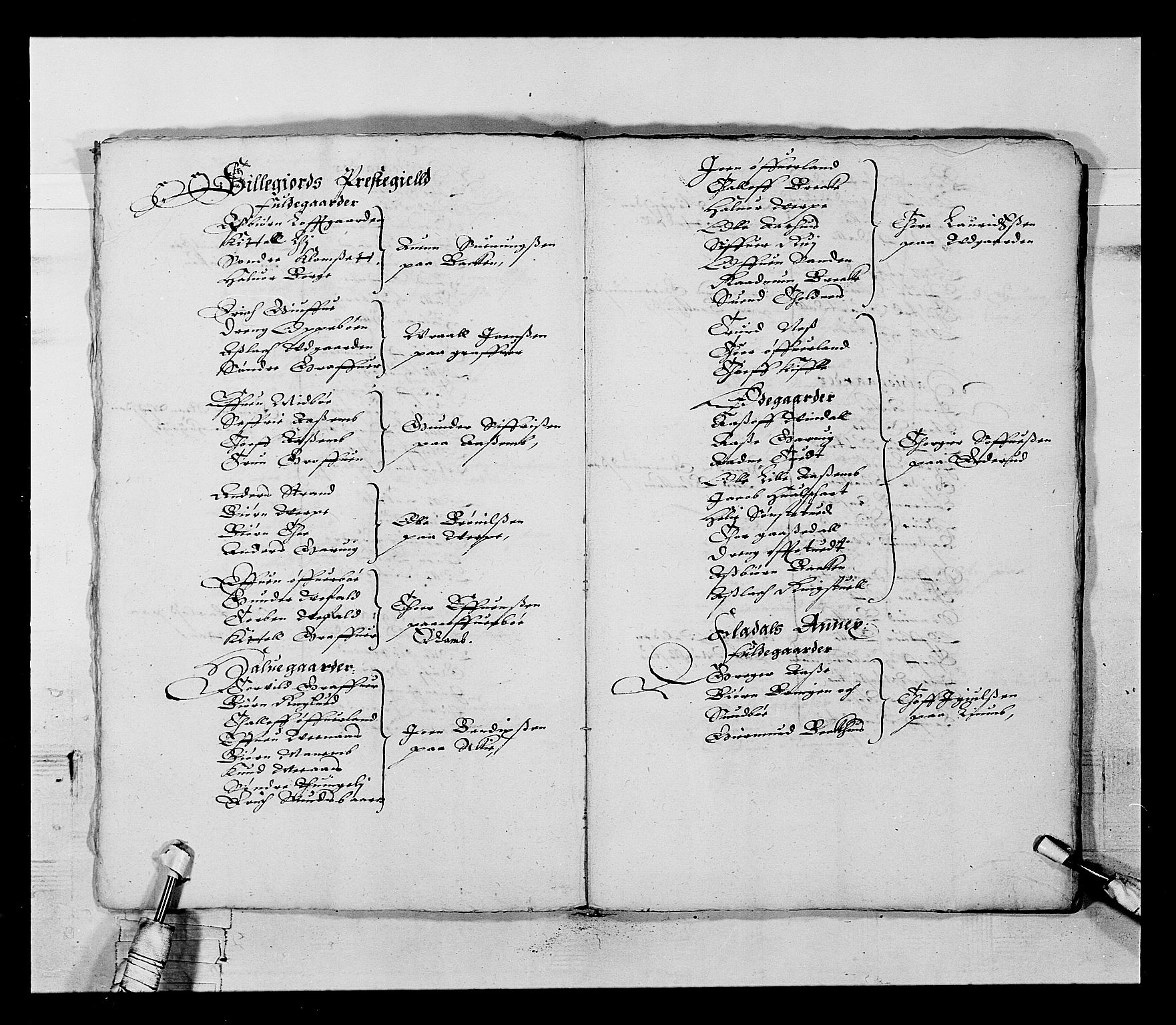 Stattholderembetet 1572-1771, AV/RA-EA-2870/Ek/L0022/0005: Jordebøker 1633-1658: / En liste over soldatlegg og en liste over gårder i Bratsberg len, 1642-1644, p. 10