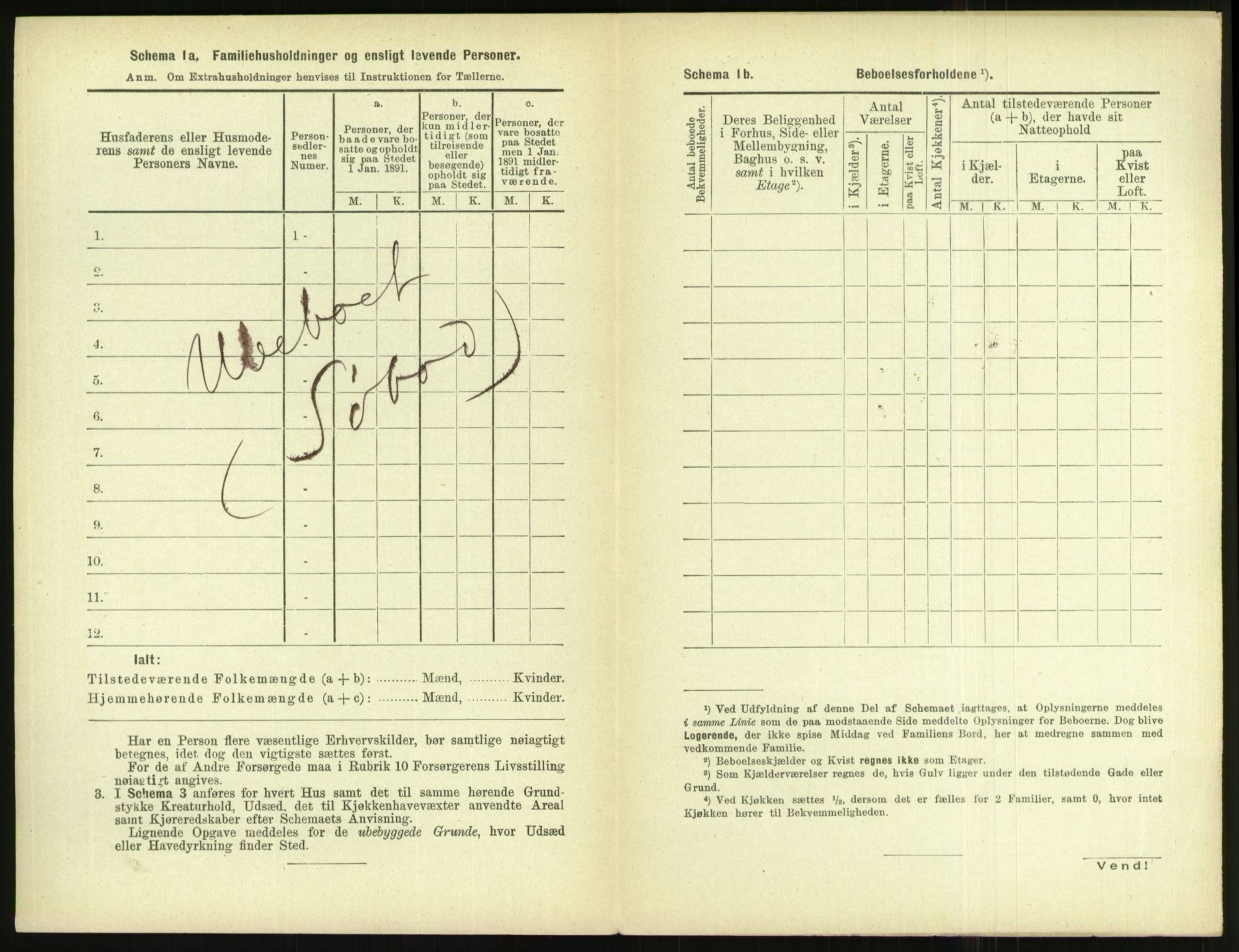 RA, 1891 census for 1004 Flekkefjord, 1891, p. 169