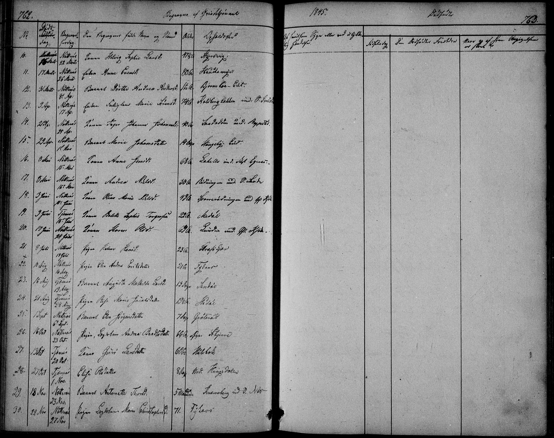 Nøtterøy kirkebøker, AV/SAKO-A-354/F/Fa/L0005: Parish register (official) no. I 5, 1839-1852, p. 762-763