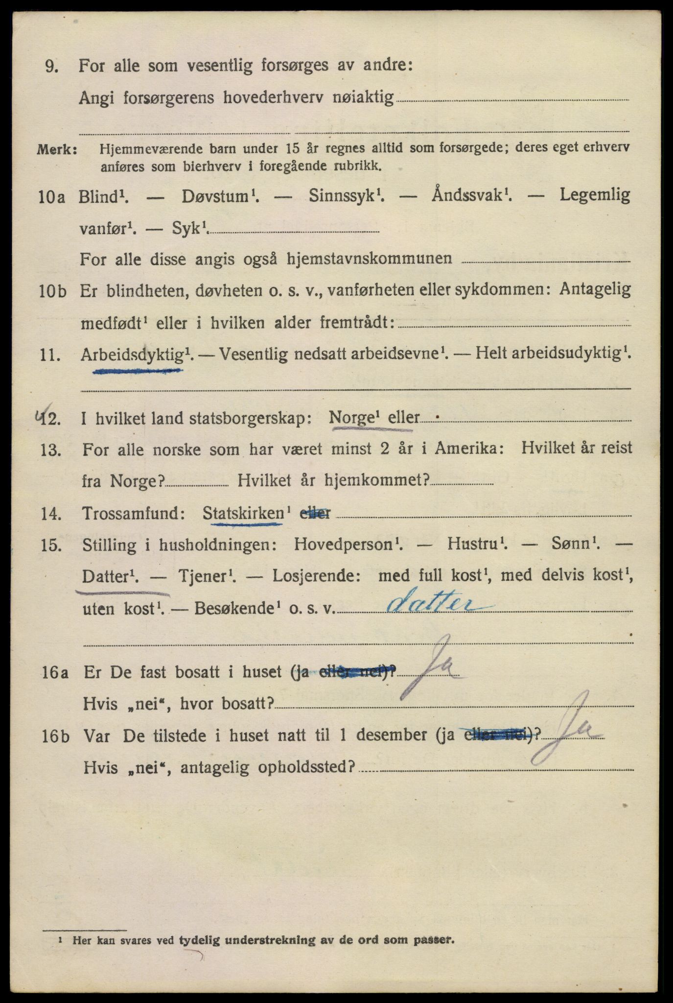 SAO, 1920 census for Kristiania, 1920, p. 282304