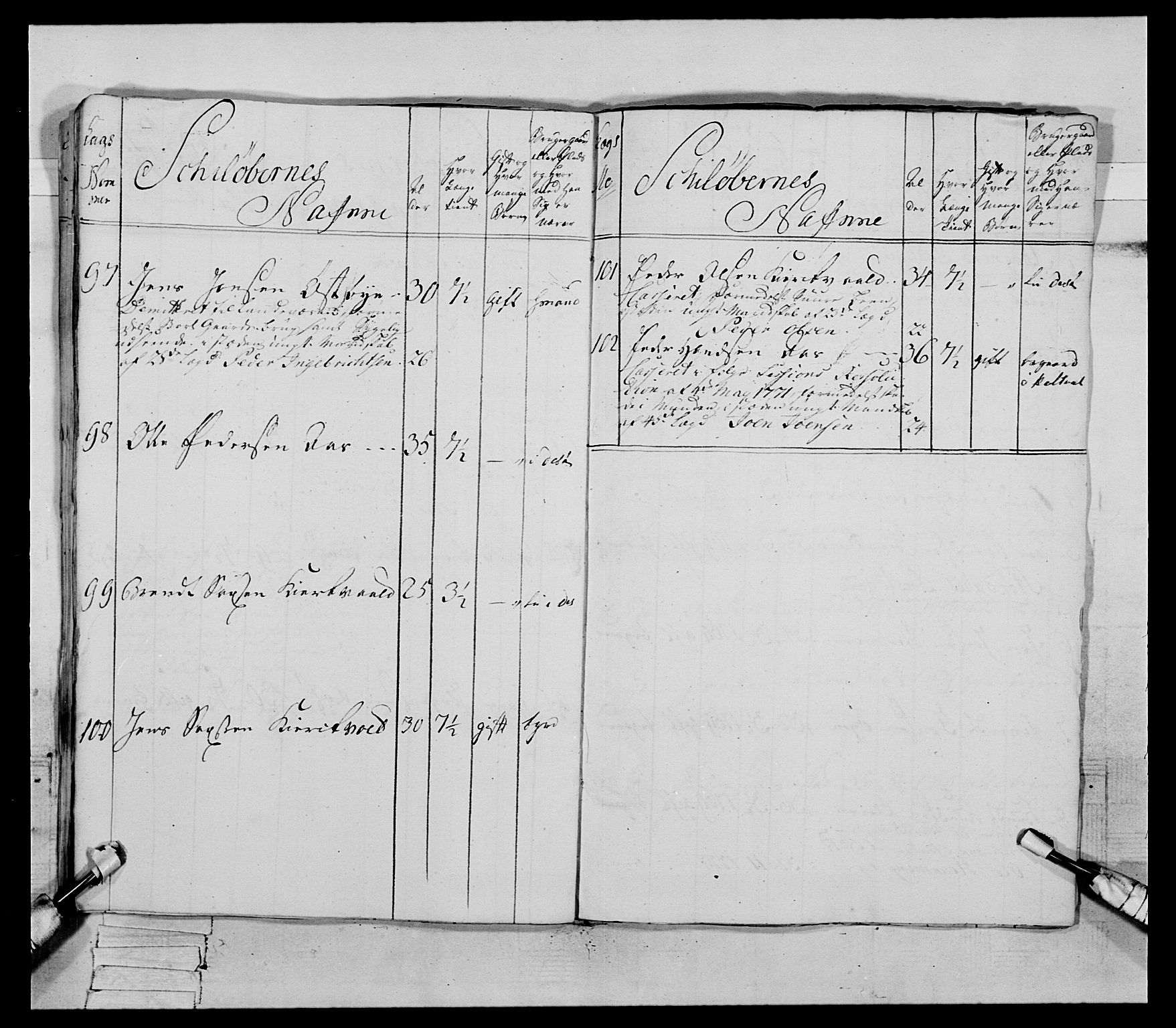 Generalitets- og kommissariatskollegiet, Det kongelige norske kommissariatskollegium, AV/RA-EA-5420/E/Eh/L0085: 3. Trondheimske nasjonale infanteriregiment, 1773-1775, p. 285