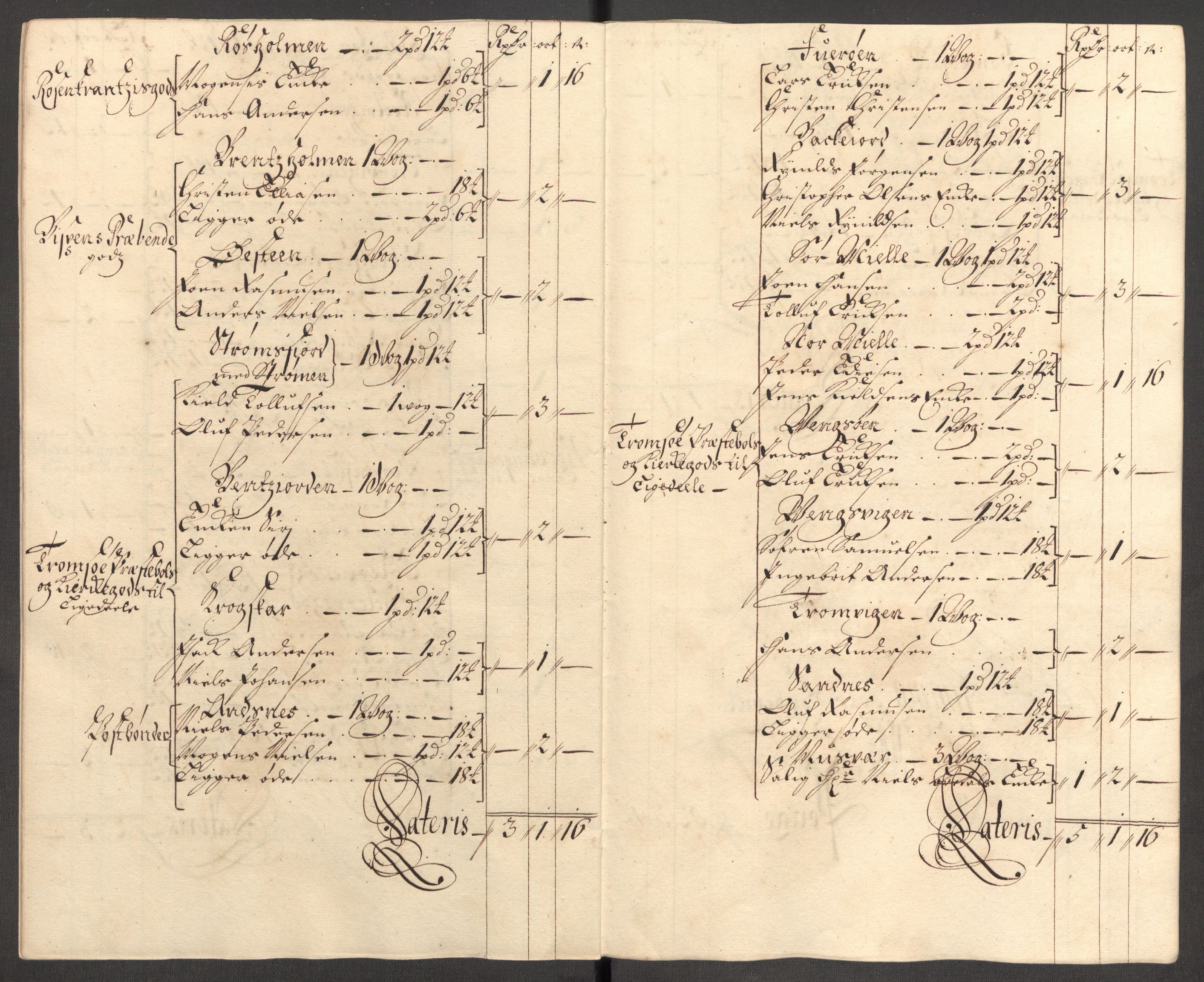 Rentekammeret inntil 1814, Reviderte regnskaper, Fogderegnskap, AV/RA-EA-4092/R68/L4754: Fogderegnskap Senja og Troms, 1697-1699, p. 315