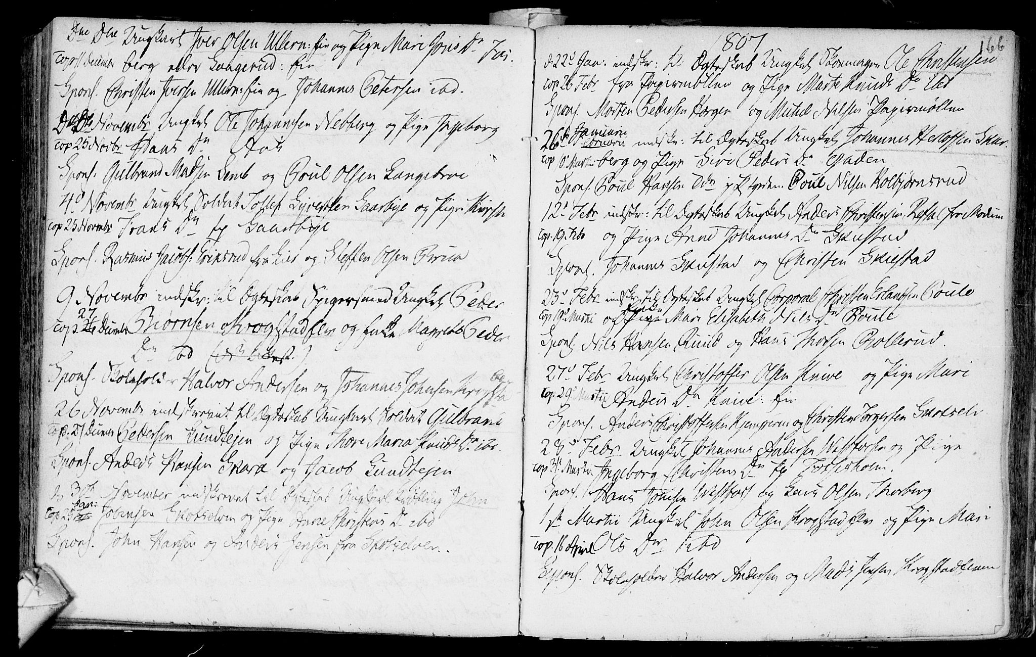 Eiker kirkebøker, AV/SAKO-A-4/F/Fa/L0007: Parish register (official) no. I 7 /1, 1733-1808, p. 166