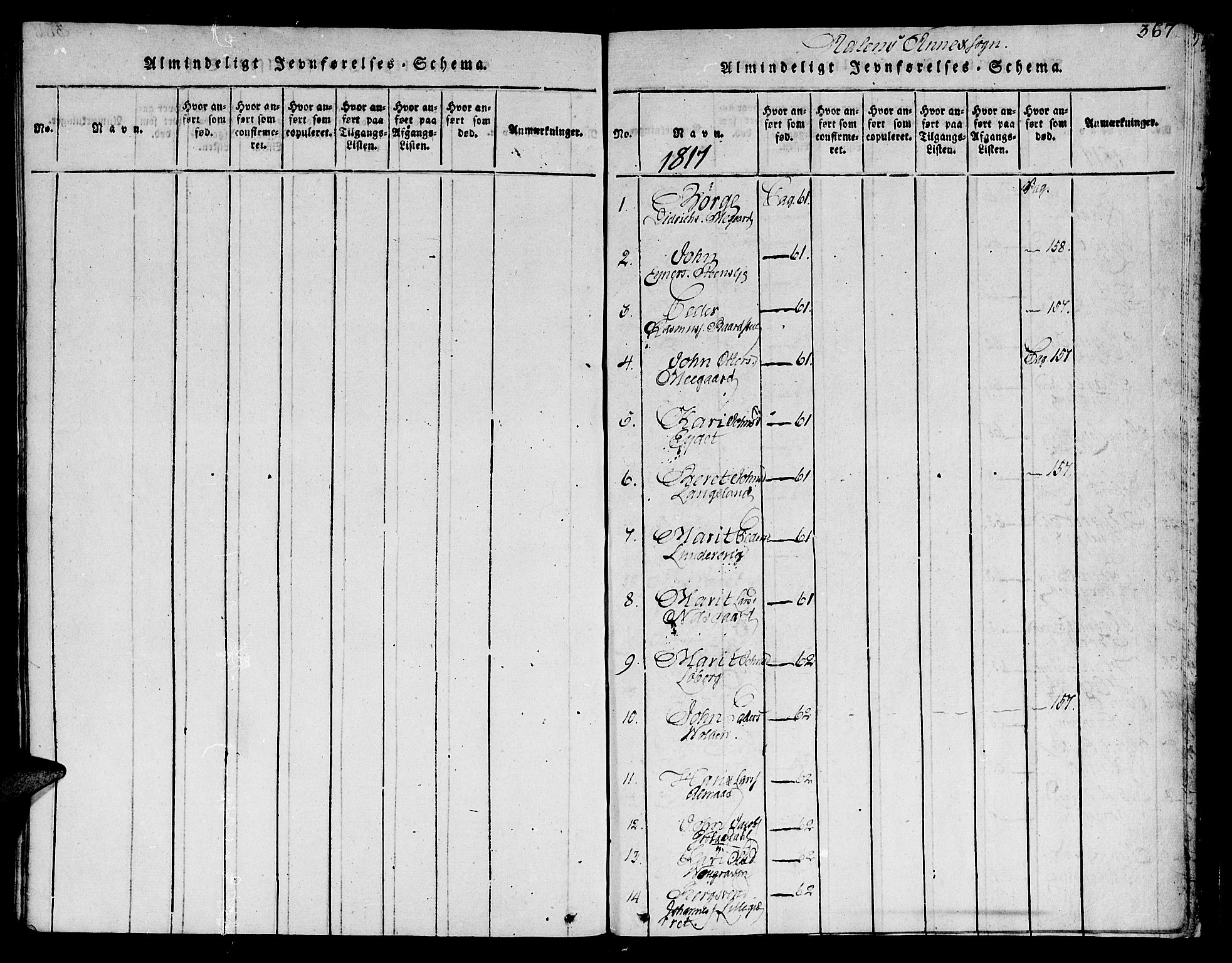 Ministerialprotokoller, klokkerbøker og fødselsregistre - Sør-Trøndelag, SAT/A-1456/685/L0956: Parish register (official) no. 685A03 /3, 1817-1829, p. 367