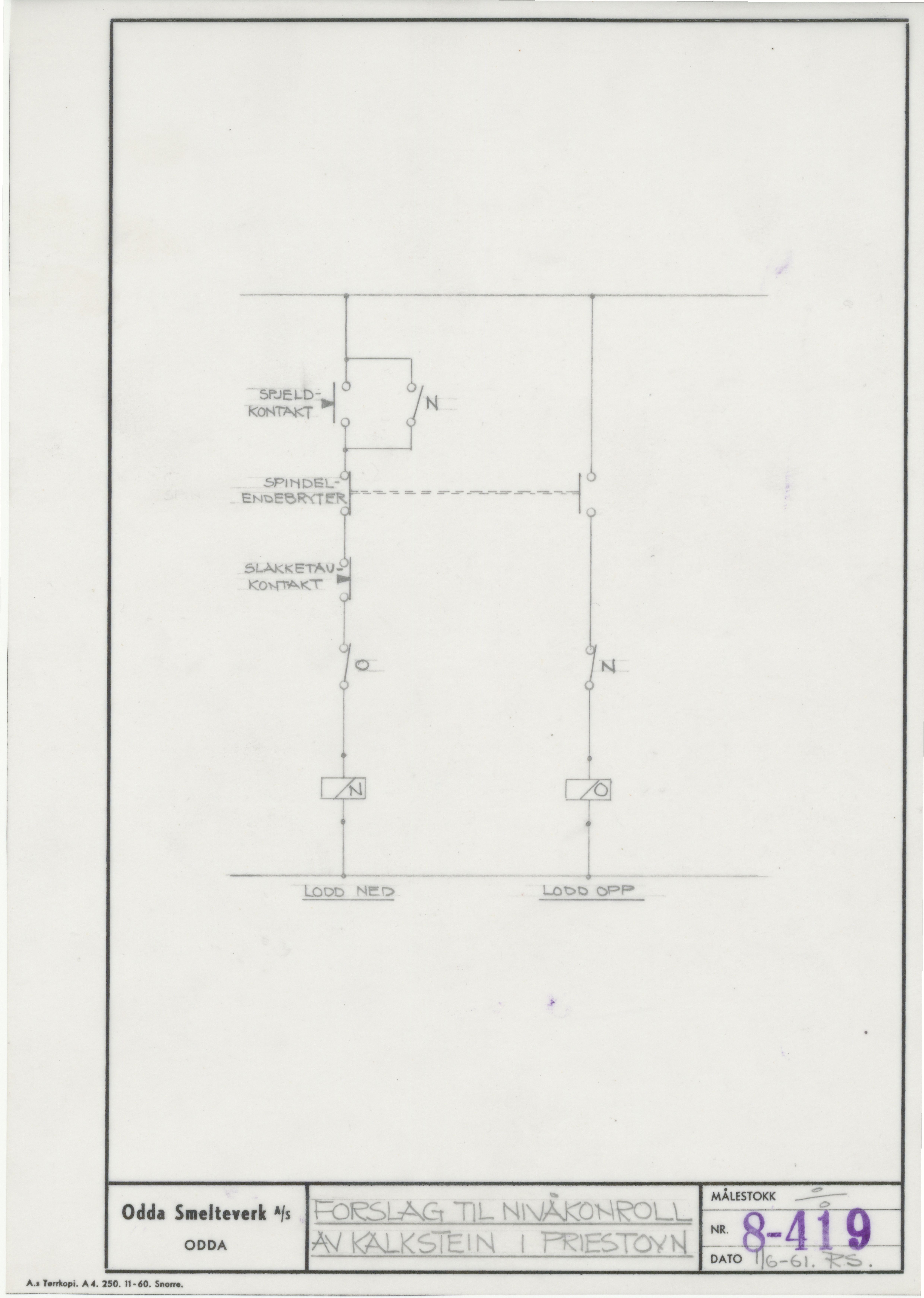 Odda smelteverk AS, KRAM/A-0157.1/T/Td/L0008: Gruppe 8. Kalkovner, 1939-1999, p. 645