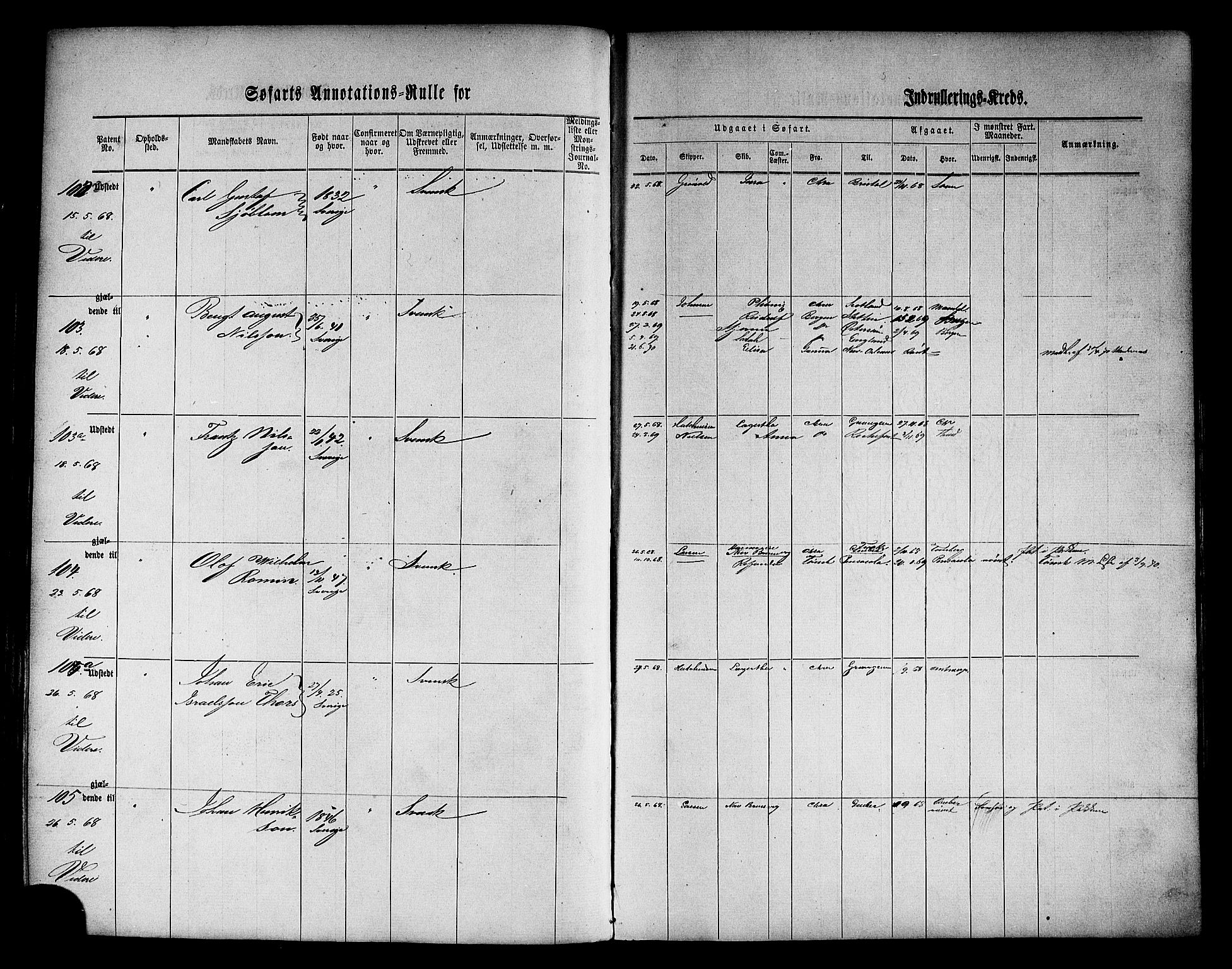 Oslo mønstringskontor, SAO/A-10569g/F/Fc/Fca/L0005: Annotasjonsrulle, 1866-1888, p. 37