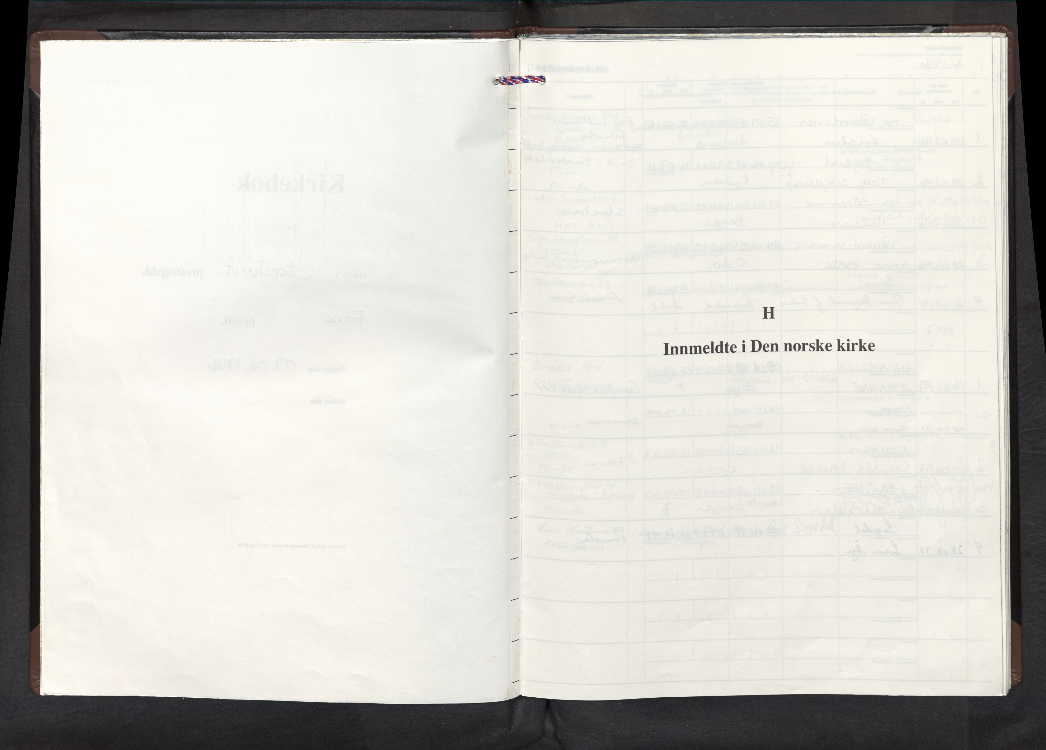 Storetveit Sokneprestembete, AV/SAB-A-78301/H/Ha/Haa: Parish register (official) no. E 2, 1996-2010