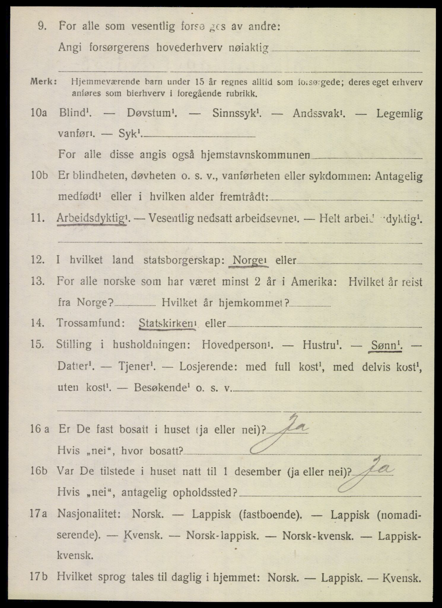 SAT, 1920 census for Herøy, 1920, p. 1915