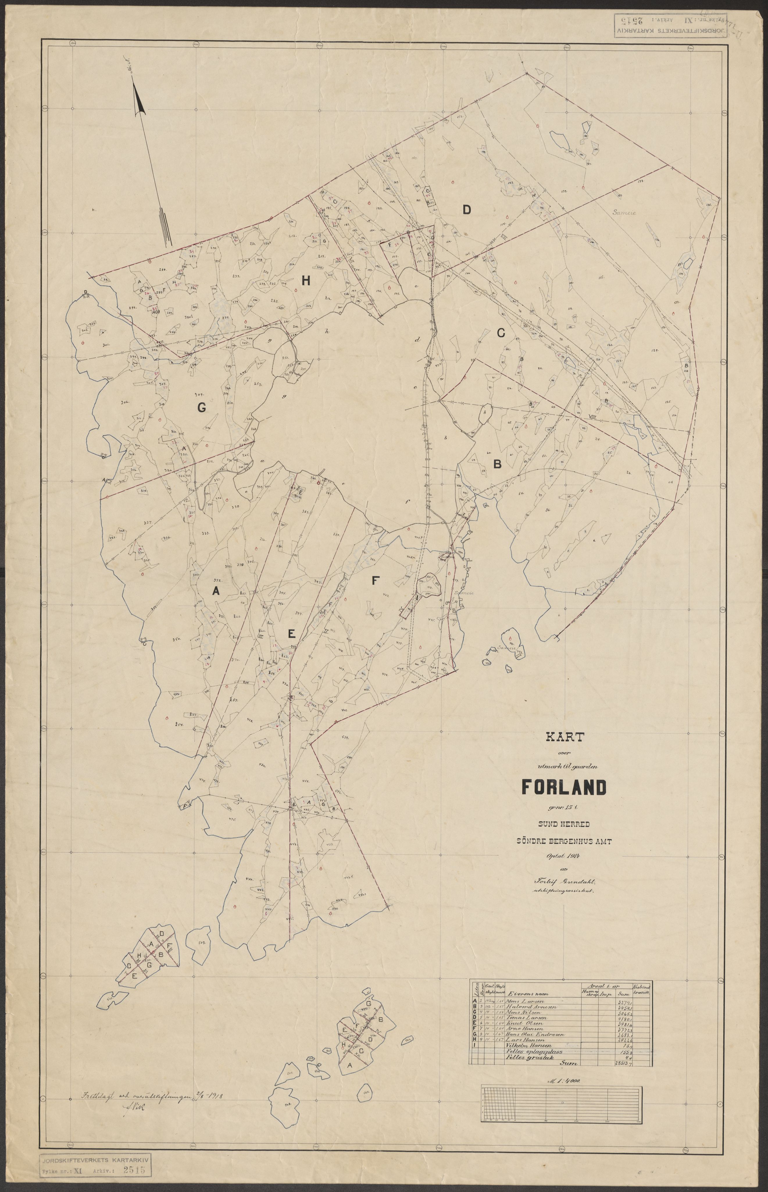 Jordskifteverkets kartarkiv, RA/S-3929/T, 1859-1988, p. 2822