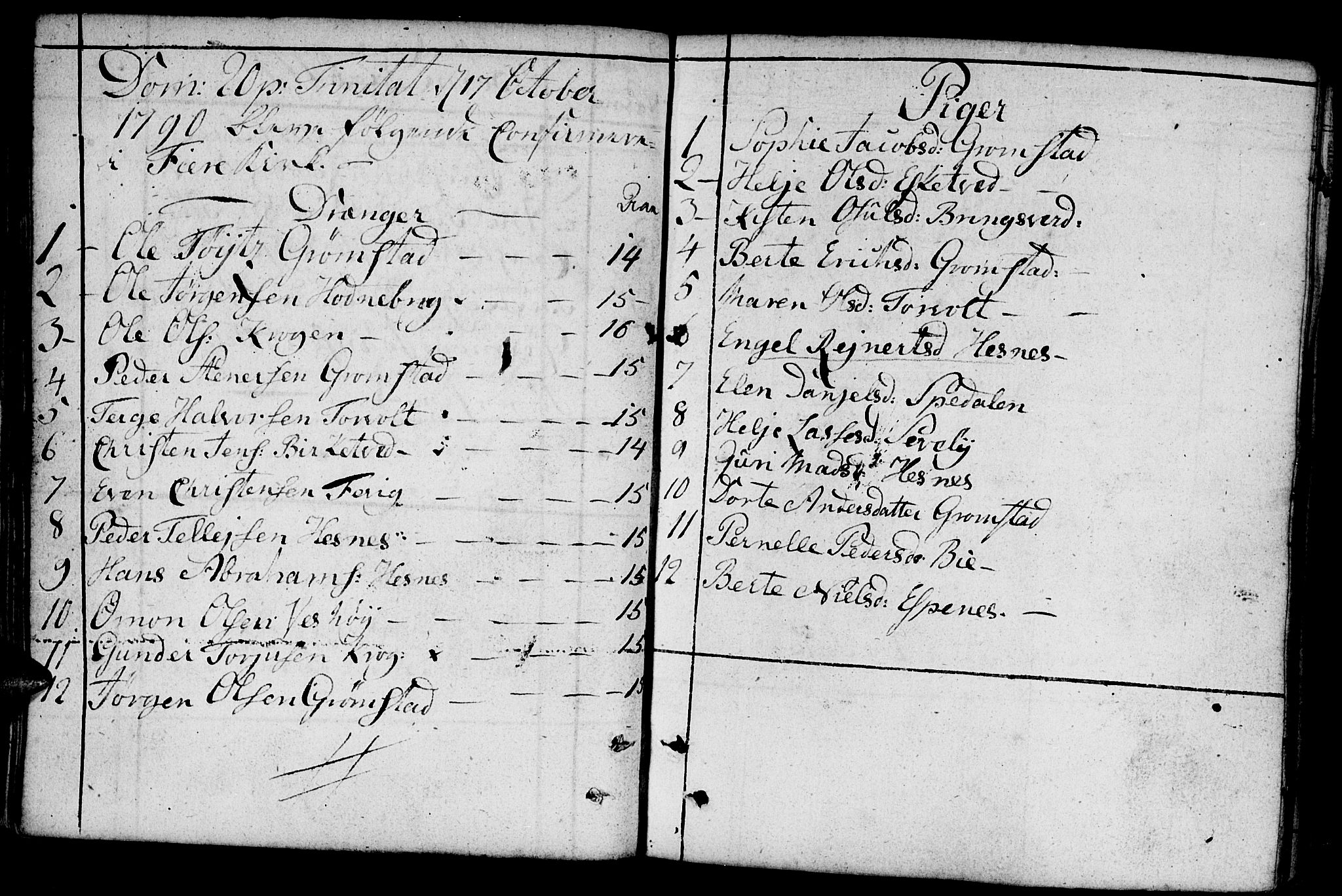 Fjære sokneprestkontor, AV/SAK-1111-0011/F/Fb/L0005: Parish register (copy) no. B 5, 1785-1803, p. 82