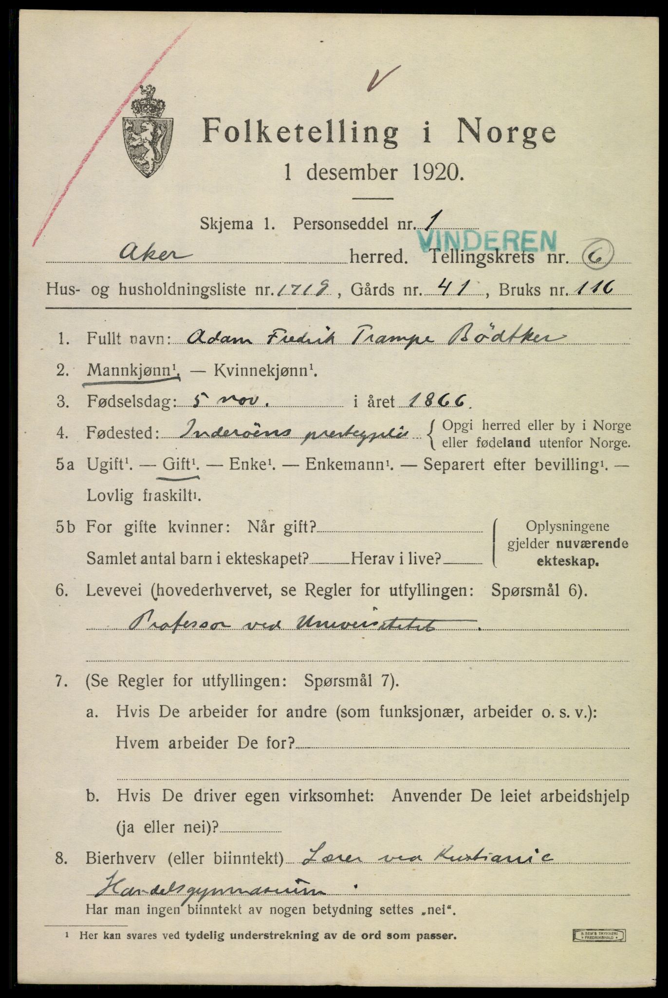 SAO, 1920 census for Aker, 1920, p. 38234