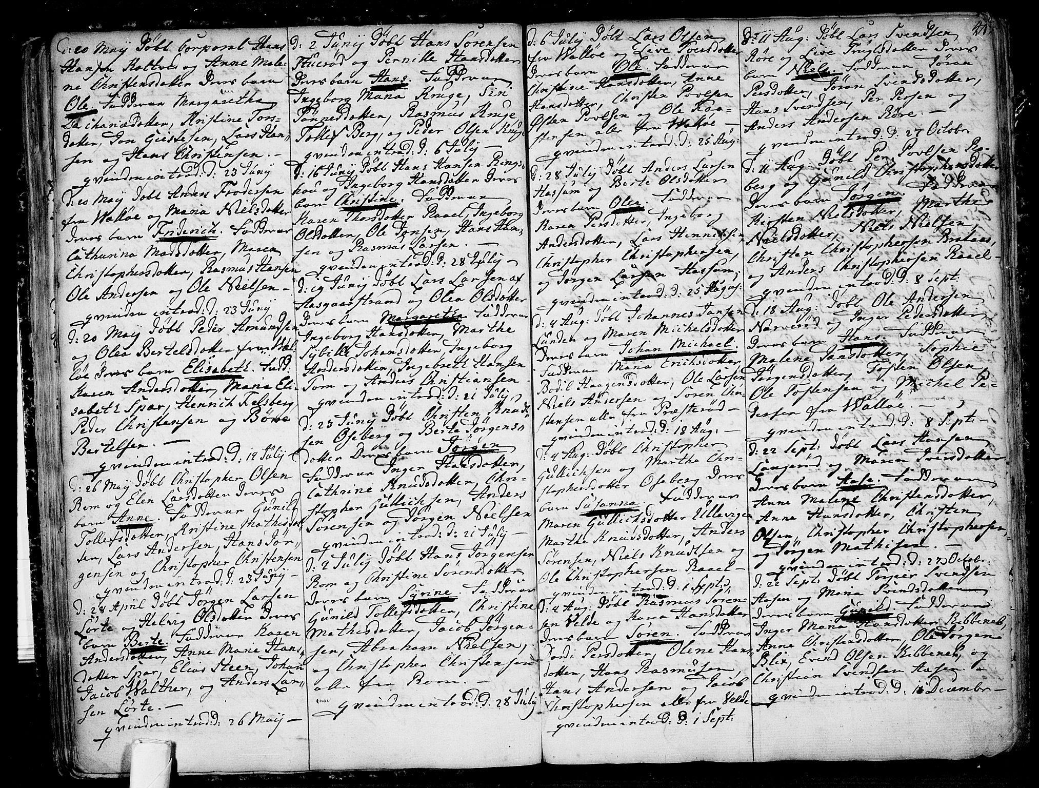 Sem kirkebøker, AV/SAKO-A-5/F/Fb/L0002: Parish register (official) no. II 2, 1764-1792, p. 41