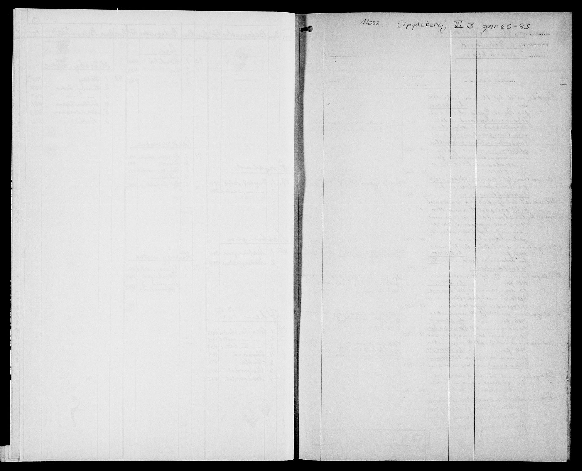 Moss sorenskriveri, SAO/A-10168: Mortgage register no. VI 3, 1779-1957
