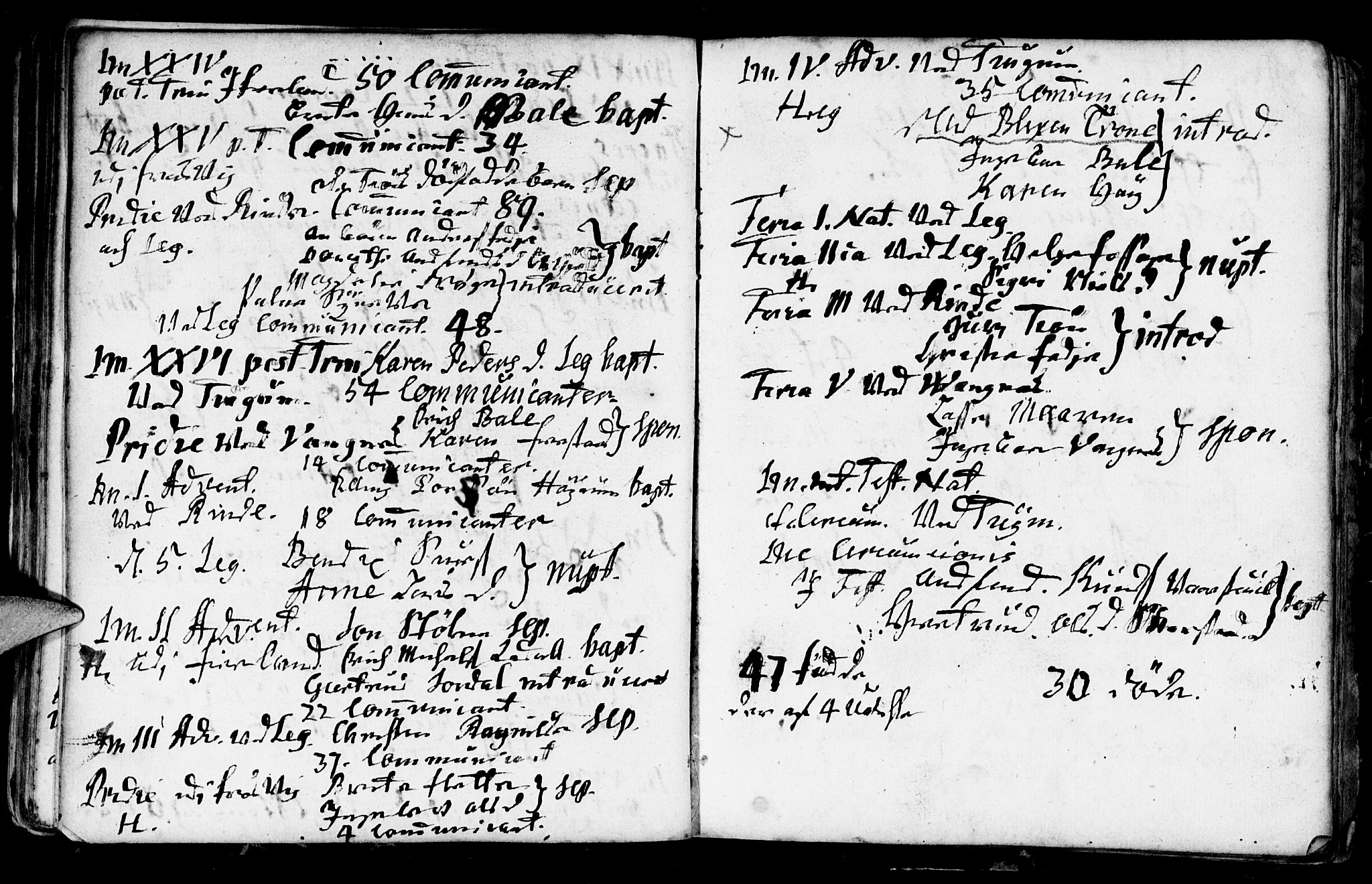 Leikanger sokneprestembete, AV/SAB-A-81001/H/Haa/Haaa/L0001: Parish register (official) no. A 1, 1690-1734, p. 111