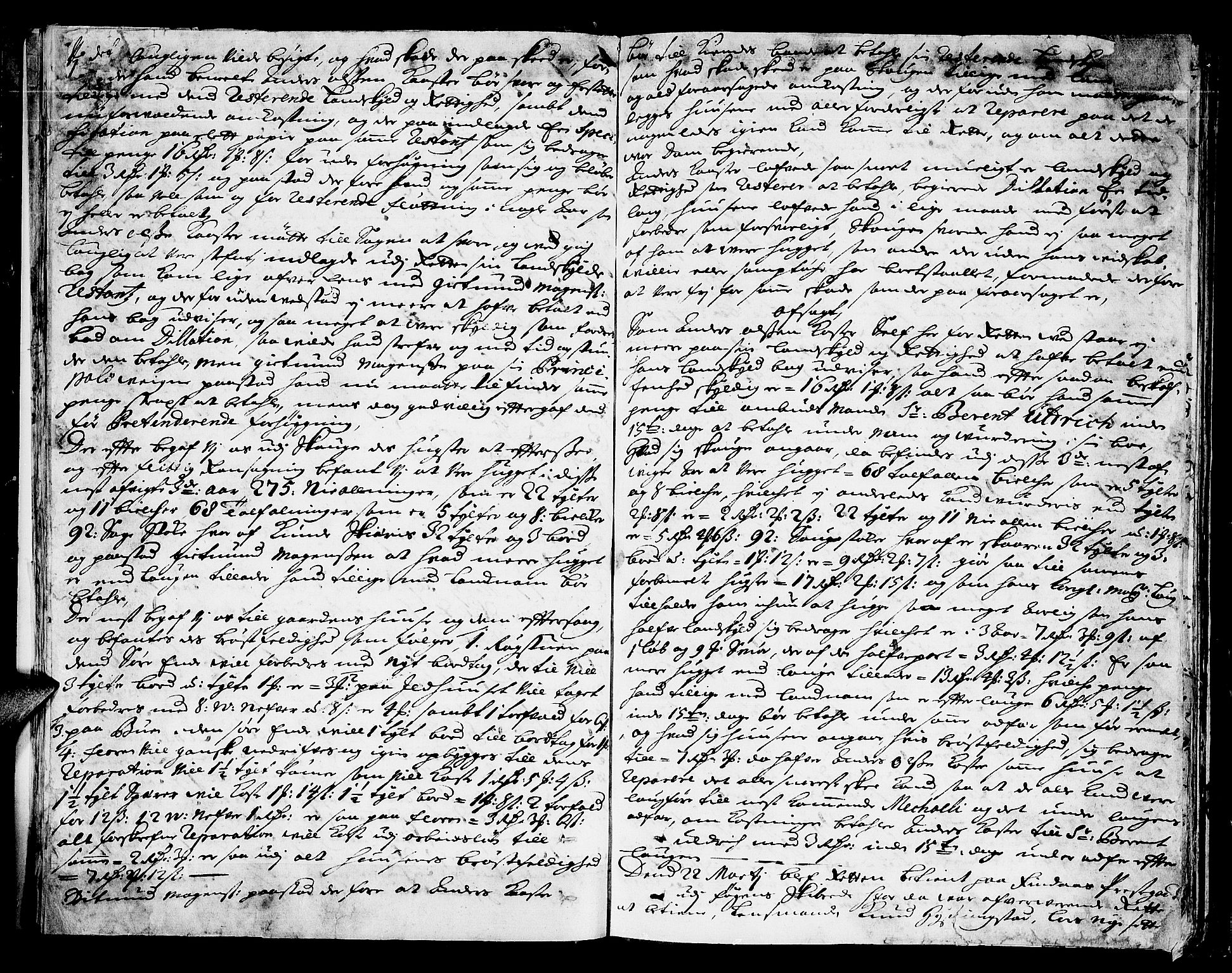 Sunnhordland sorenskrivar, AV/SAB-A-2401/1/F/Faa/L0024: Tingbøker, 1700, p. 12b-13a