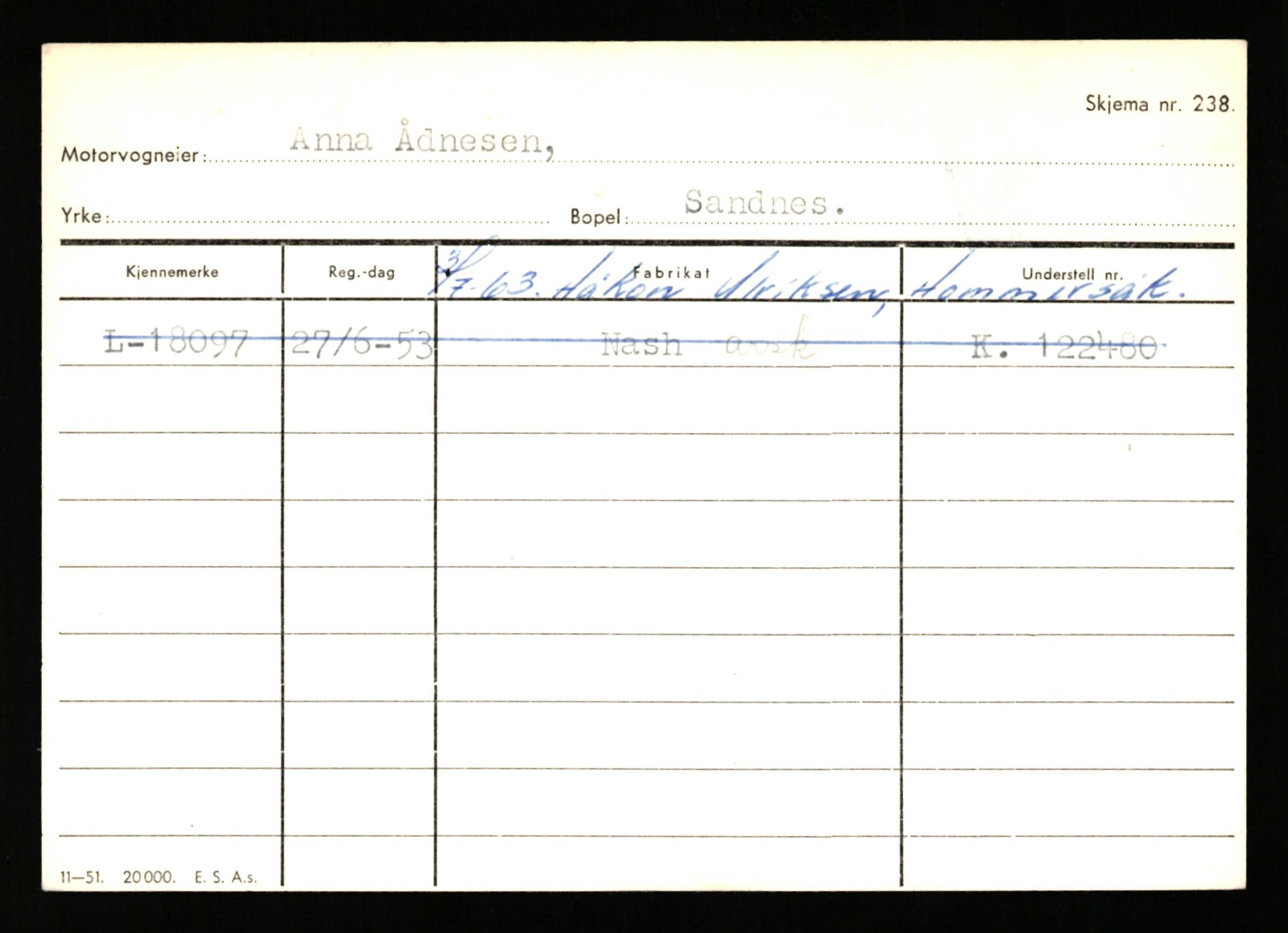 Stavanger trafikkstasjon, AV/SAST-A-101942/0/H/L0044: Øksna - Åmo, 1930-1971, p. 2170