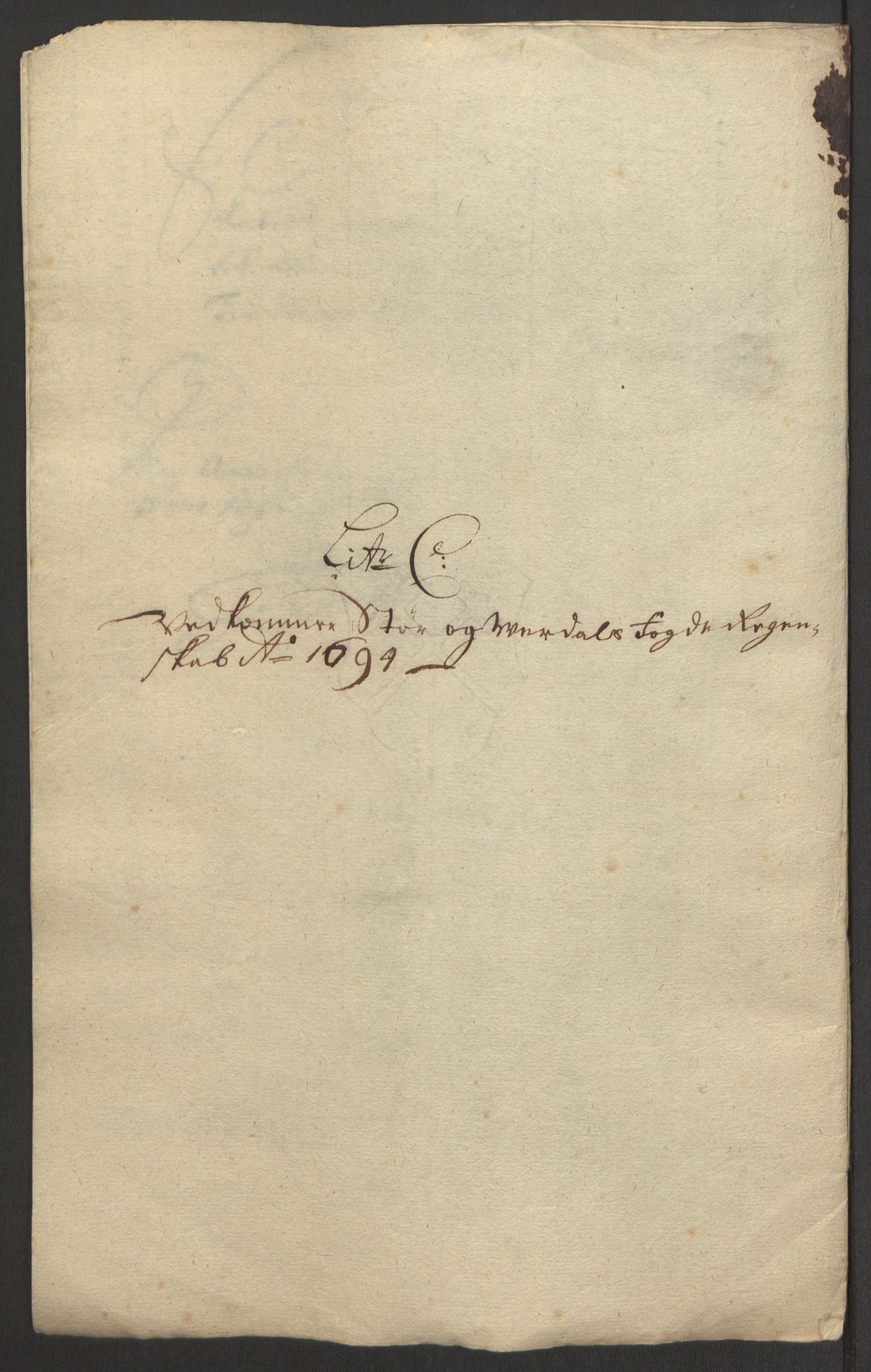 Rentekammeret inntil 1814, Reviderte regnskaper, Fogderegnskap, AV/RA-EA-4092/R62/L4186: Fogderegnskap Stjørdal og Verdal, 1693-1694, p. 201