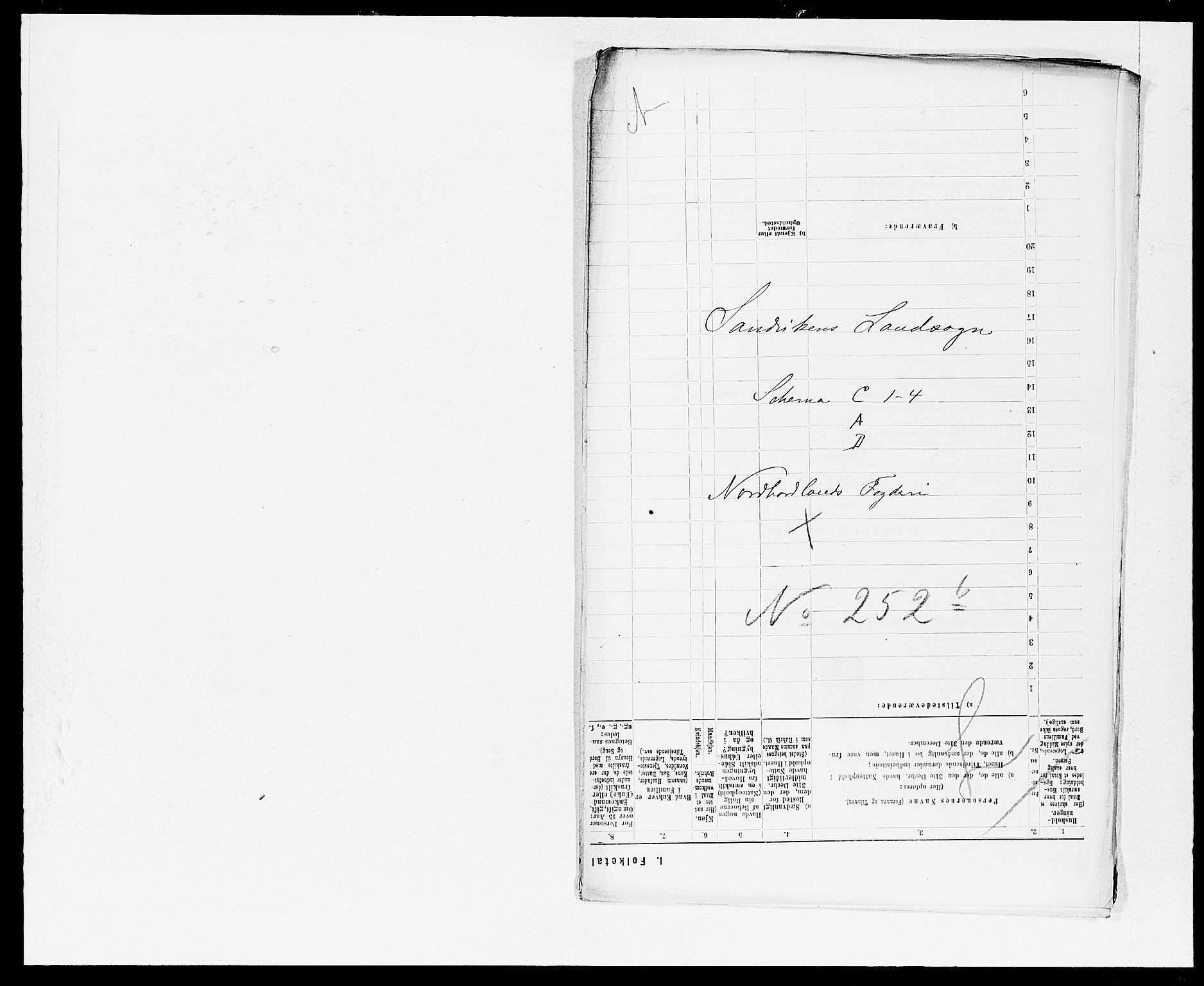 SAB, 1875 census for 1281L Bergen landdistrikt/Domkirken and Sandviken, 1875, p. 7