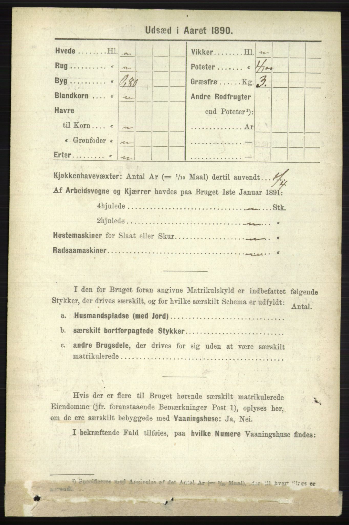 RA, 1891 census for 0712 Skoger, 1891, p. 5202