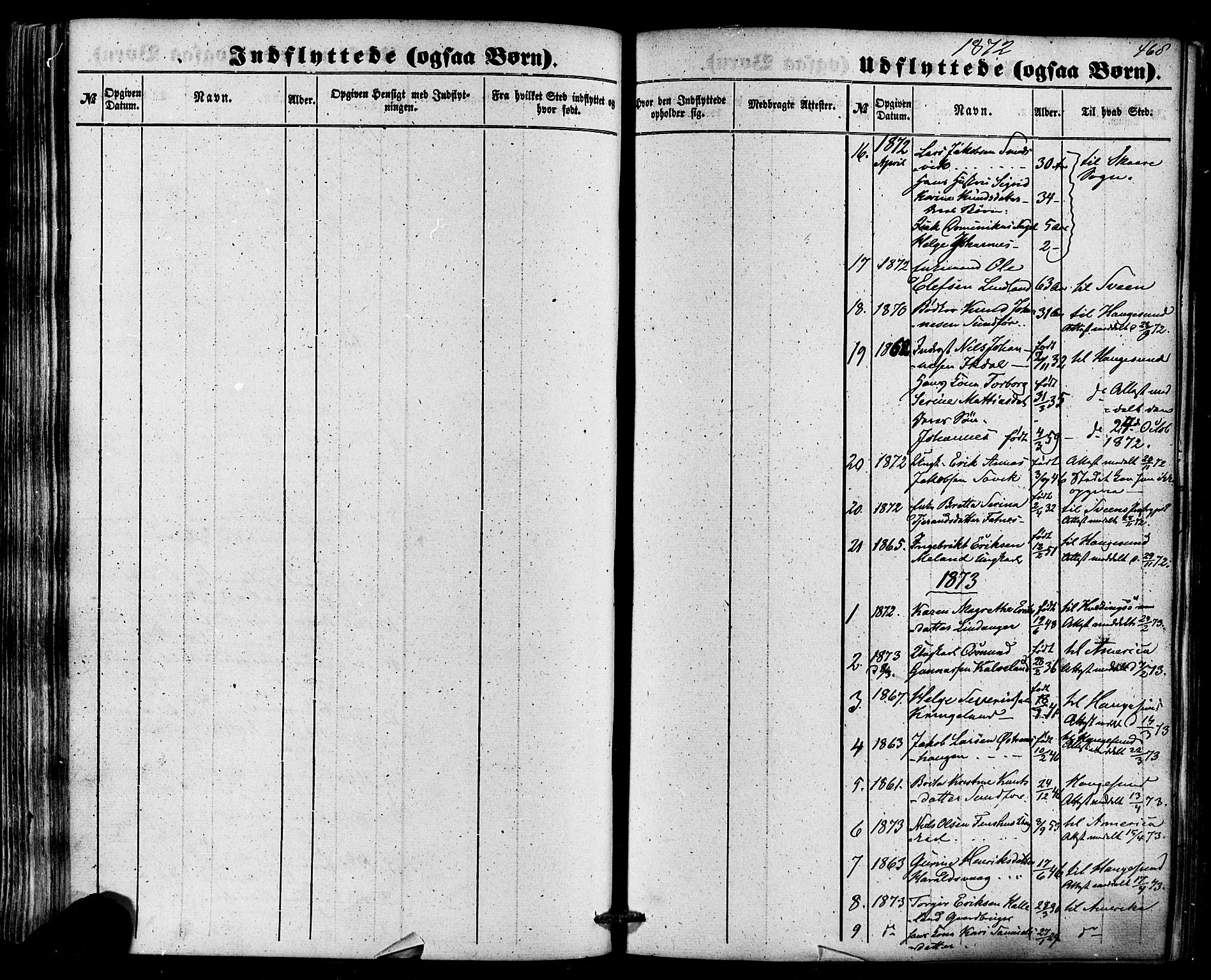 Skjold sokneprestkontor, AV/SAST-A-101847/H/Ha/Haa/L0008: Parish register (official) no. A 8, 1856-1882, p. 468