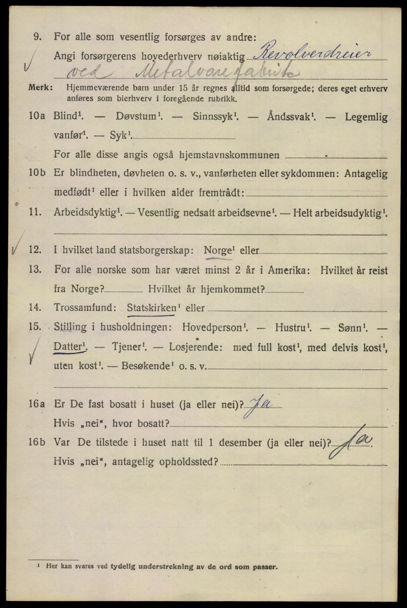 SAO, 1920 census for Kristiania, 1920, p. 369848