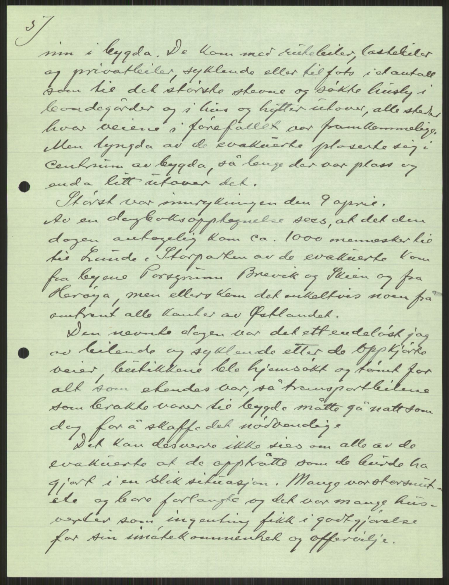 Forsvaret, Forsvarets krigshistoriske avdeling, AV/RA-RAFA-2017/Y/Ya/L0014: II-C-11-31 - Fylkesmenn.  Rapporter om krigsbegivenhetene 1940., 1940, p. 678