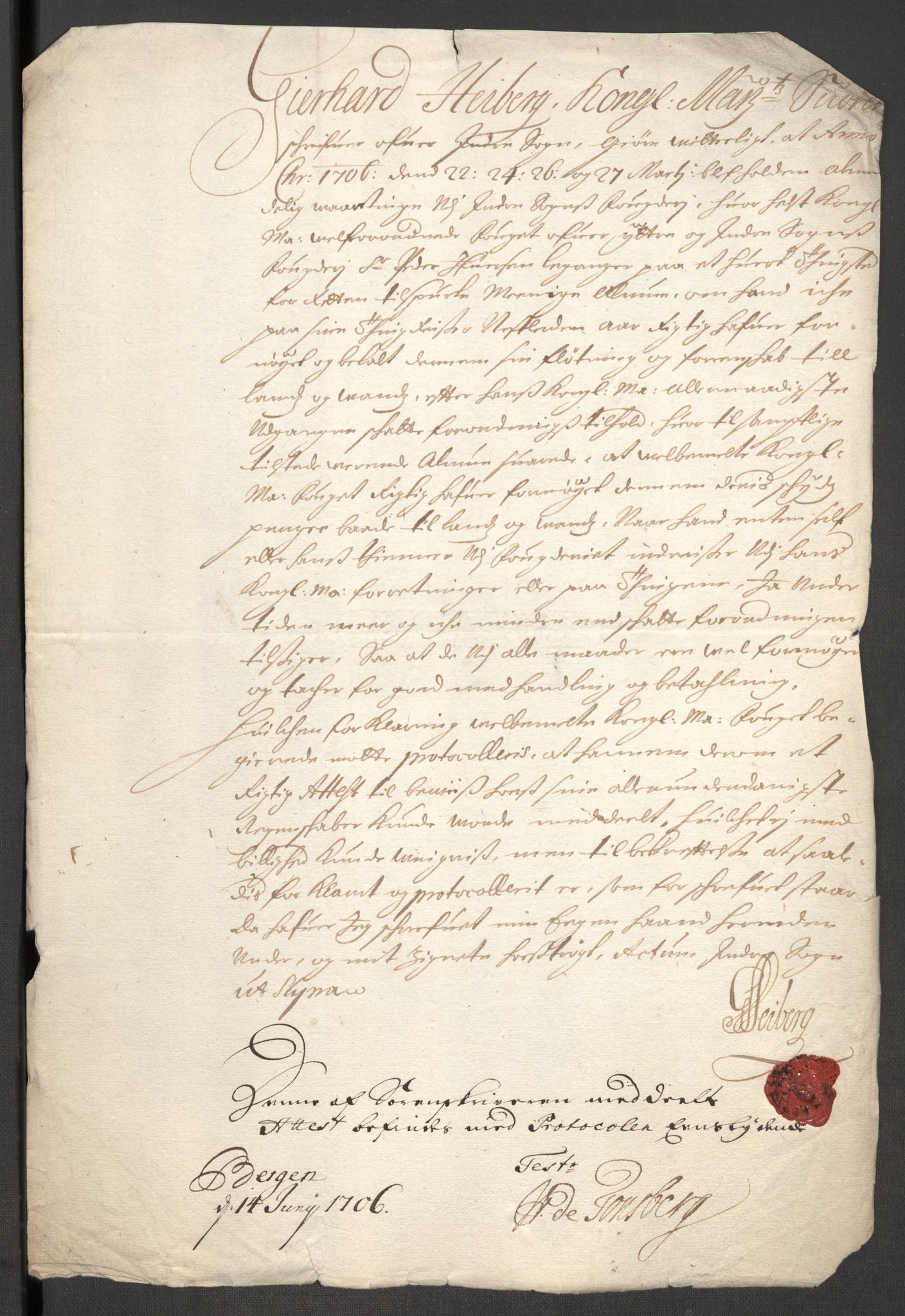 Rentekammeret inntil 1814, Reviderte regnskaper, Fogderegnskap, AV/RA-EA-4092/R52/L3314: Fogderegnskap Sogn, 1705-1707, p. 182