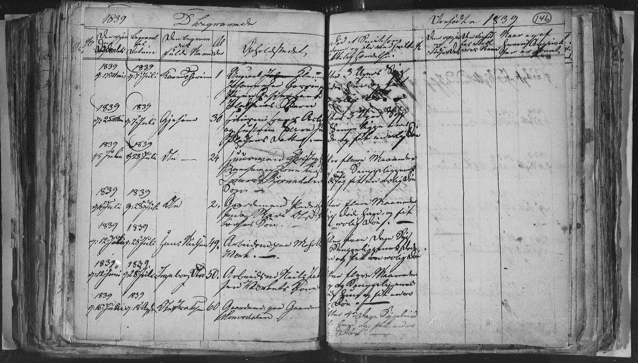 Siljan kirkebøker, SAKO/A-300/G/Ga/L0001: Parish register (copy) no. 1, 1827-1847, p. 146
