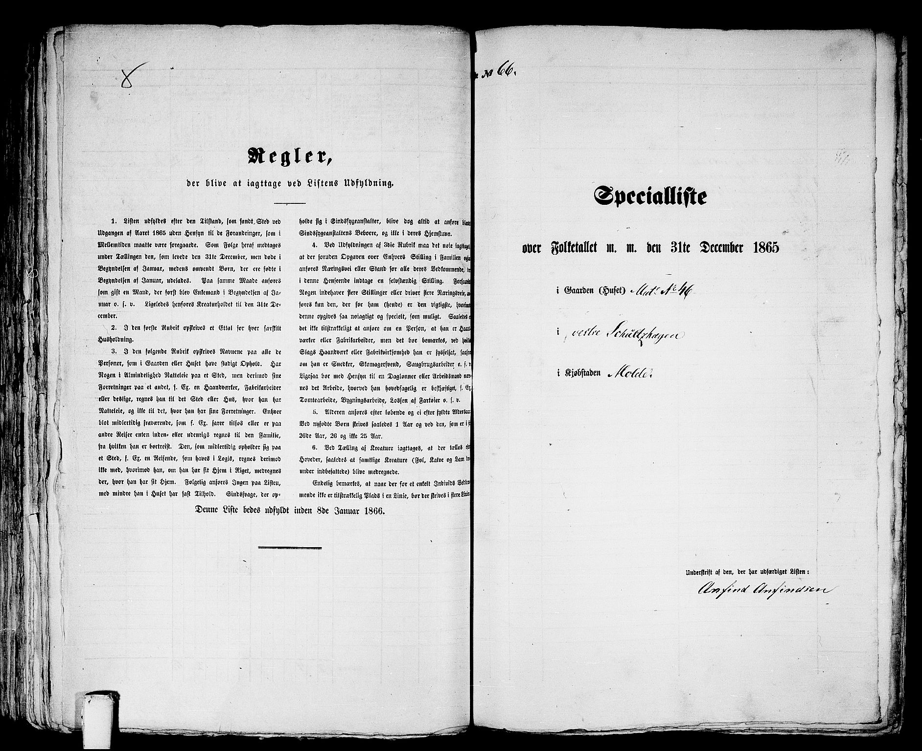 RA, 1865 census for Molde, 1865, p. 142