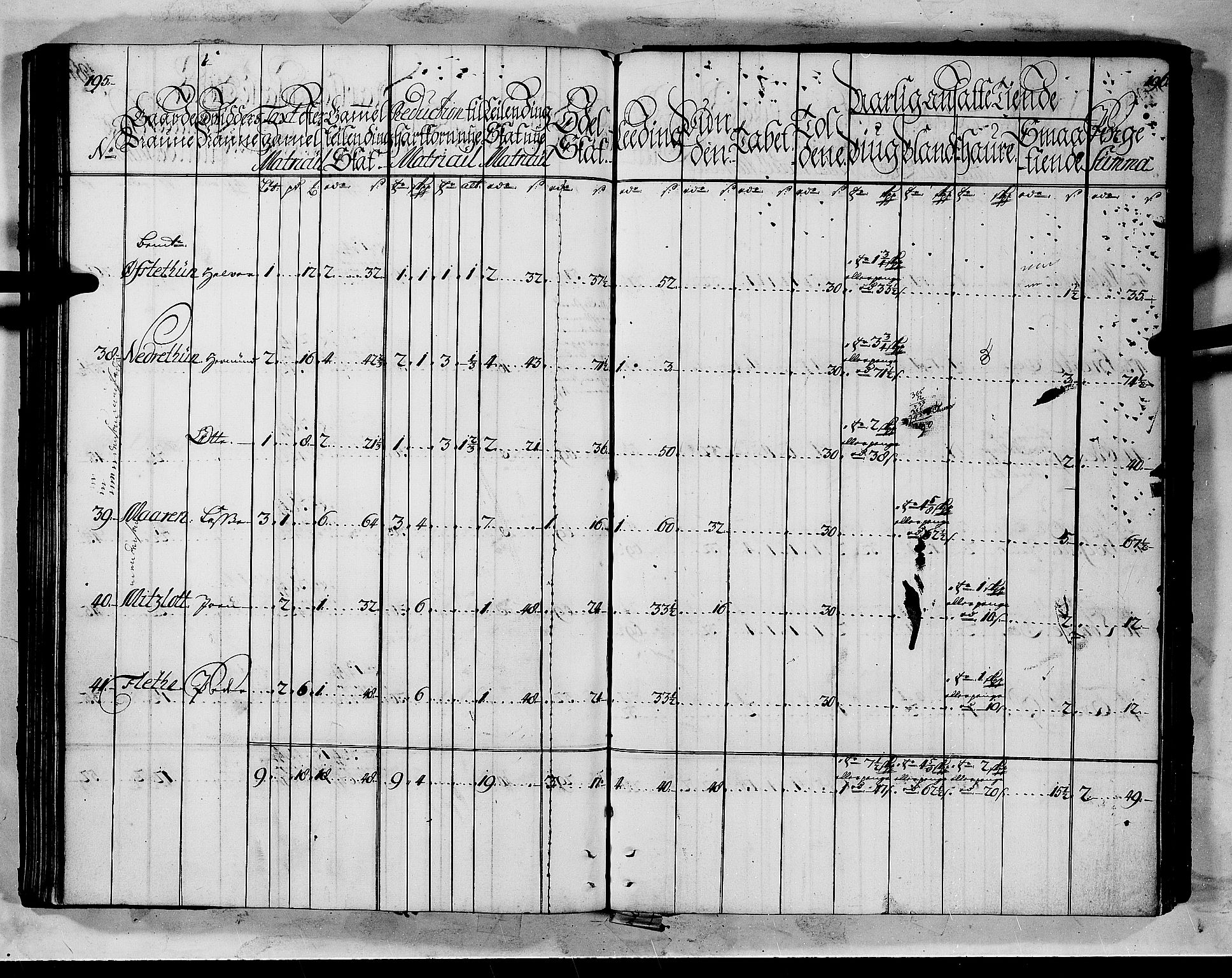 Rentekammeret inntil 1814, Realistisk ordnet avdeling, AV/RA-EA-4070/N/Nb/Nbf/L0145: Ytre Sogn matrikkelprotokoll, 1723, p. 100