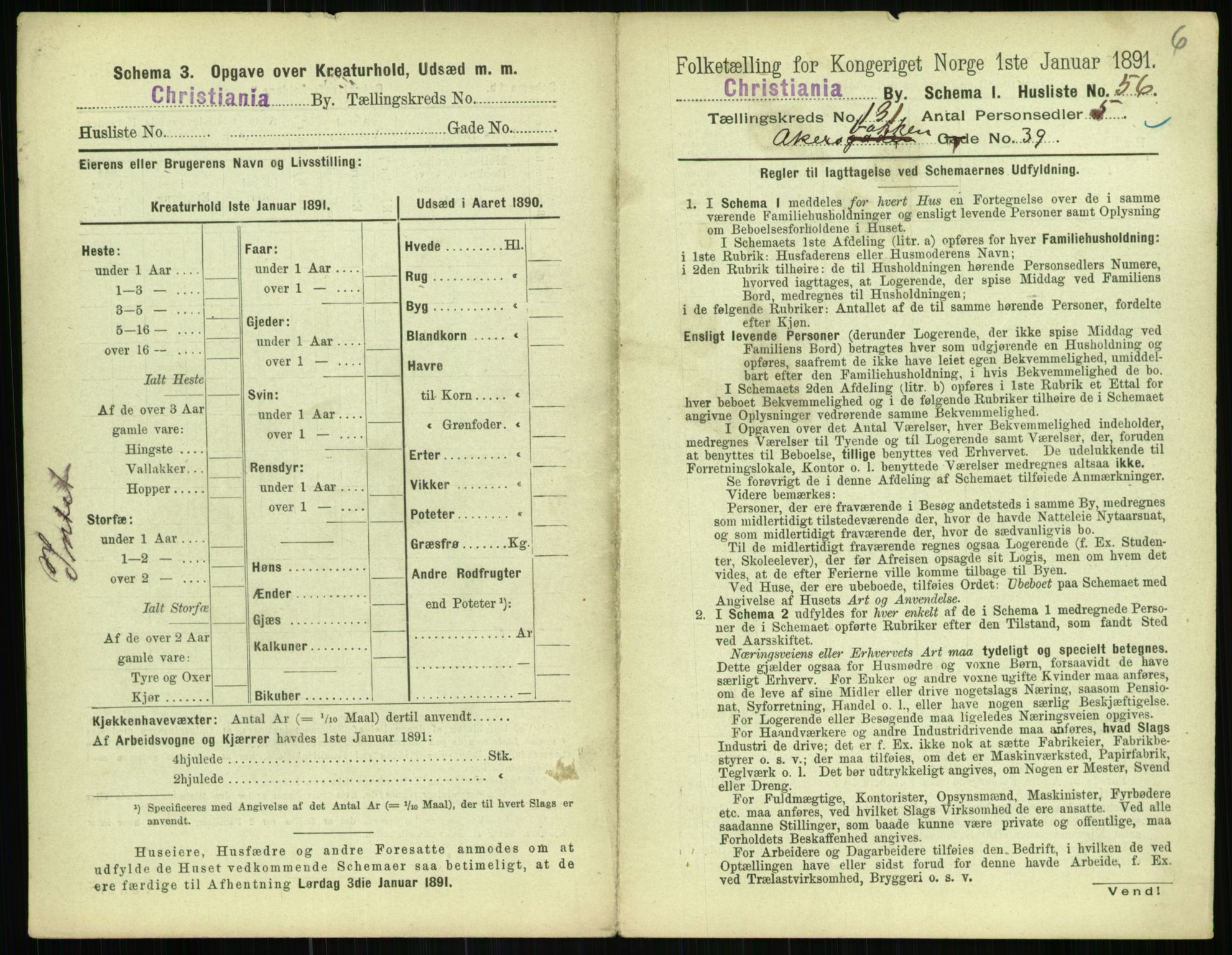 RA, 1891 census for 0301 Kristiania, 1891, p. 70878