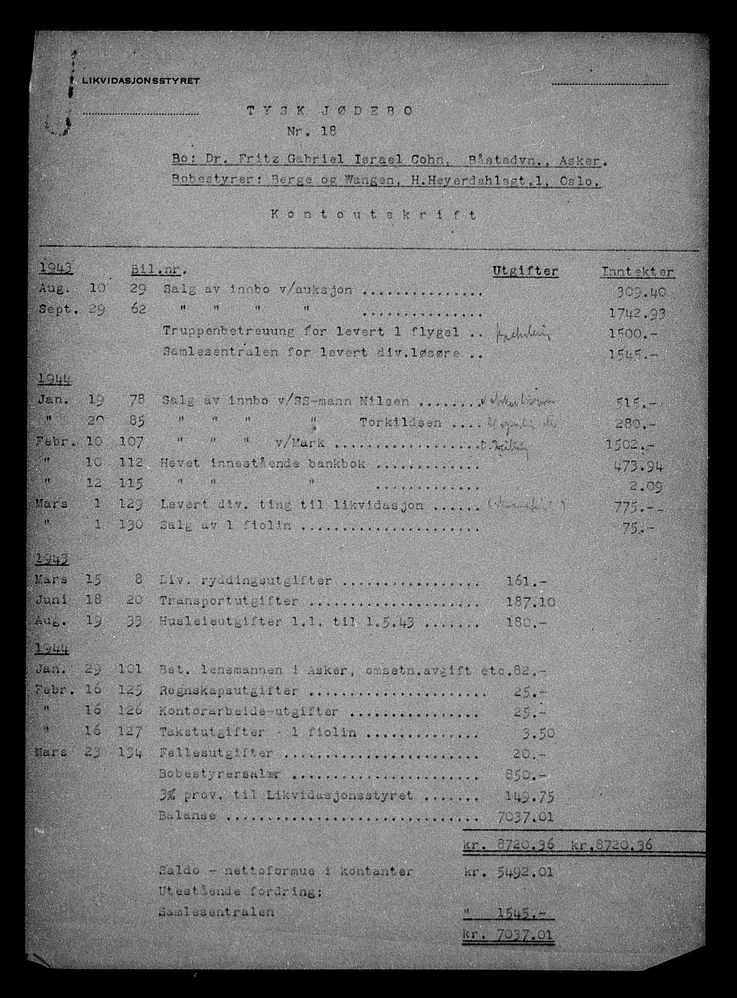 Justisdepartementet, Tilbakeføringskontoret for inndratte formuer, AV/RA-S-1564/H/Hc/Hcc/L0928: --, 1945-1947, p. 448