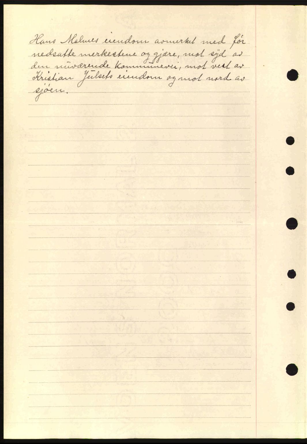 Romsdal sorenskriveri, AV/SAT-A-4149/1/2/2C: Mortgage book no. A1, 1936-1936, Diary no: : 470/1936