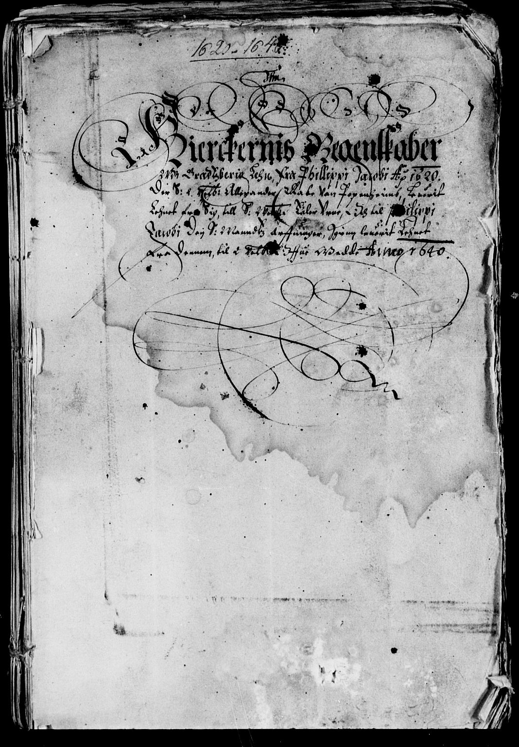 Rentekammeret inntil 1814, Reviderte regnskaper, Lensregnskaper, AV/RA-EA-5023/R/Rb/Rbp/L0023: Bratsberg len, 1639-1640