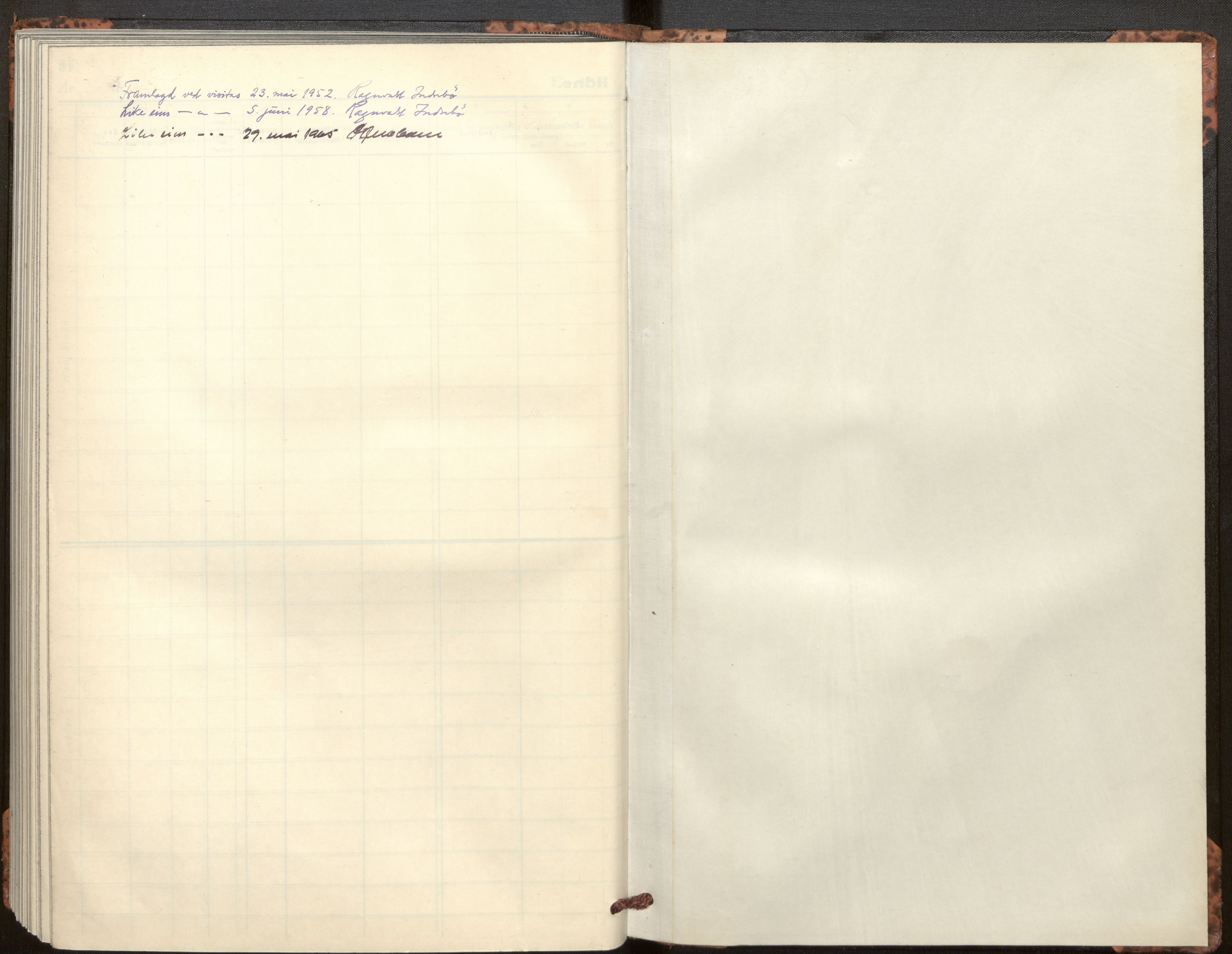 Hafslo sokneprestembete, AV/SAB-A-80301/H/Hab/Habc/L0002: Parish register (copy) no. C 2, 1945-1969