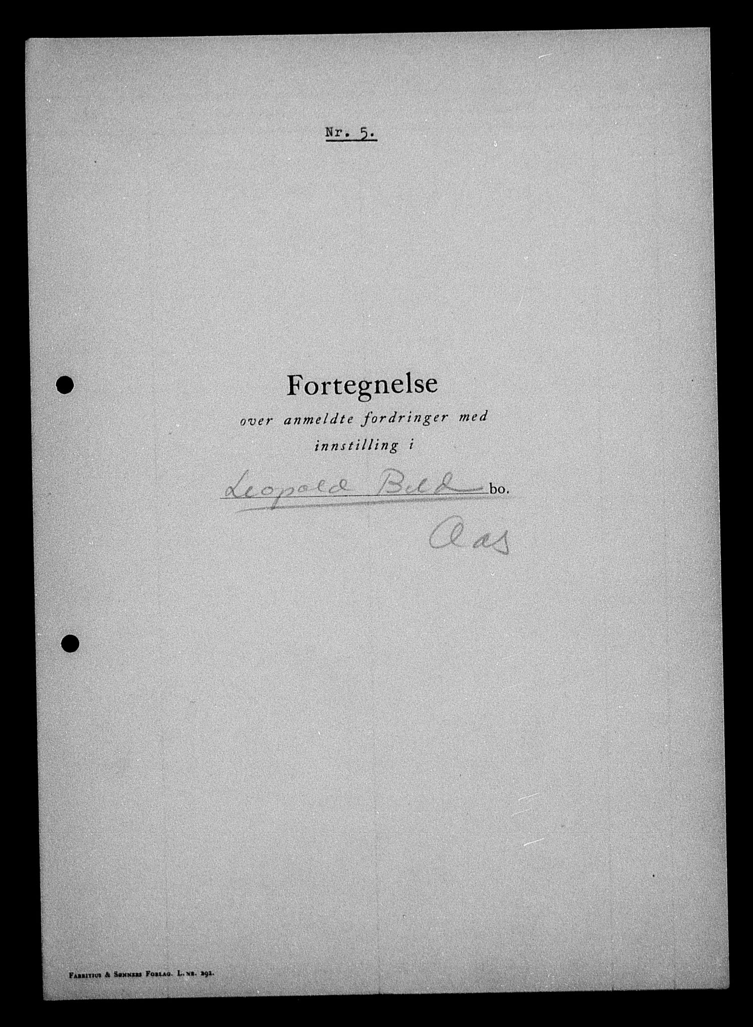 Justisdepartementet, Tilbakeføringskontoret for inndratte formuer, AV/RA-S-1564/H/Hc/Hcc/L0924: --, 1945-1947, p. 387