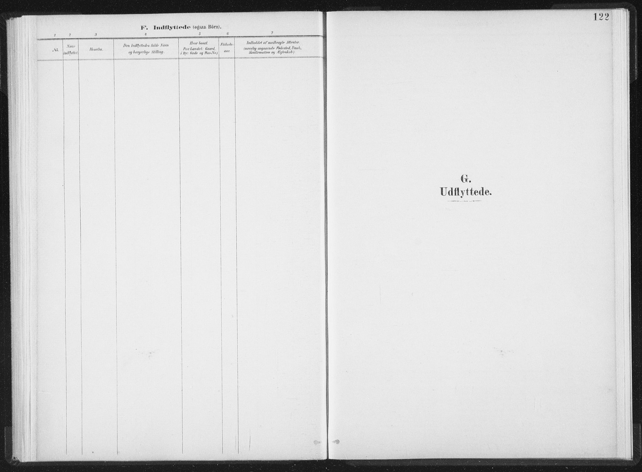 Ministerialprotokoller, klokkerbøker og fødselsregistre - Nord-Trøndelag, SAT/A-1458/724/L0263: Parish register (official) no. 724A01, 1891-1907, p. 122