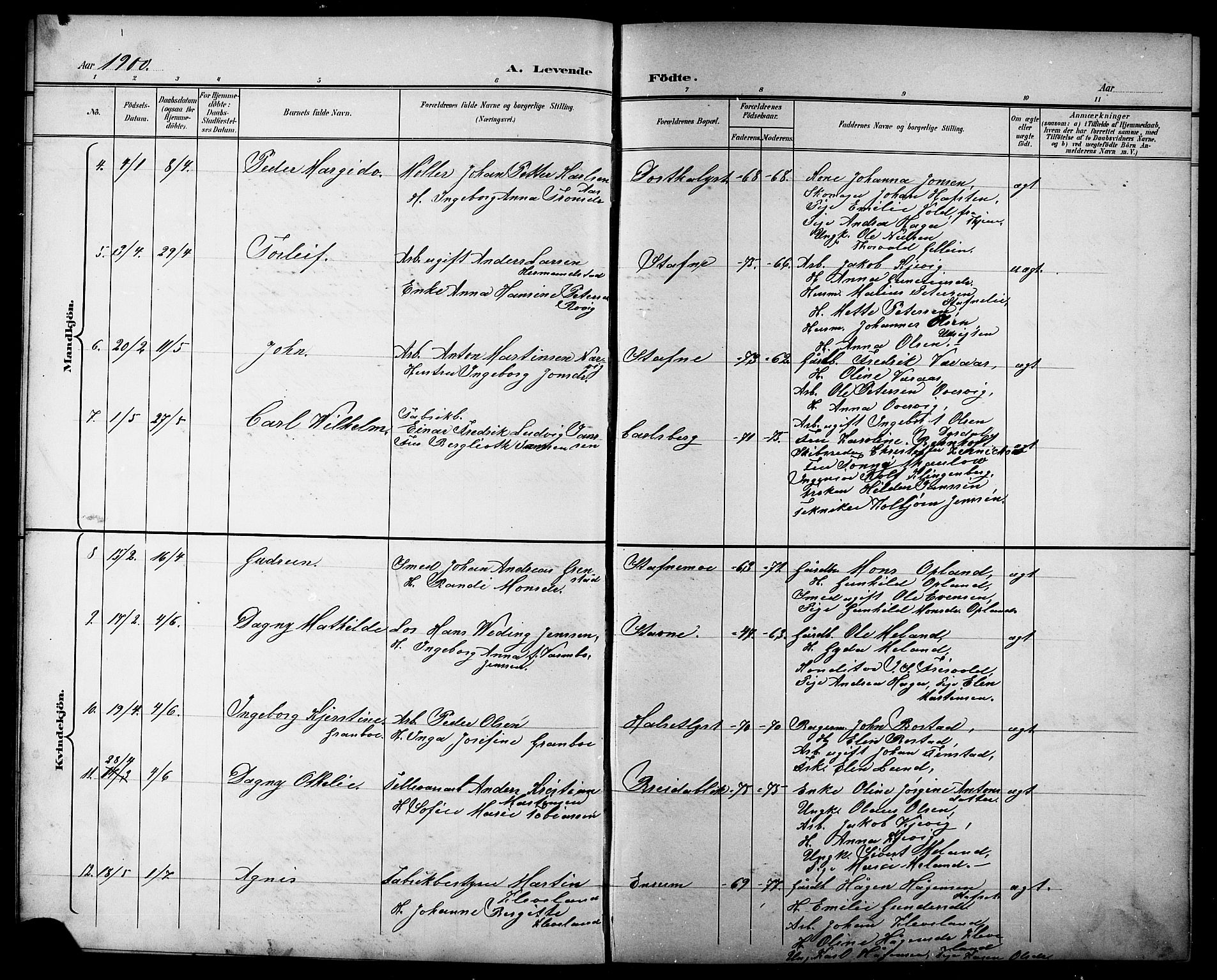 Ministerialprotokoller, klokkerbøker og fødselsregistre - Sør-Trøndelag, AV/SAT-A-1456/611/L0355: Parish register (copy) no. 611C03, 1897-1914