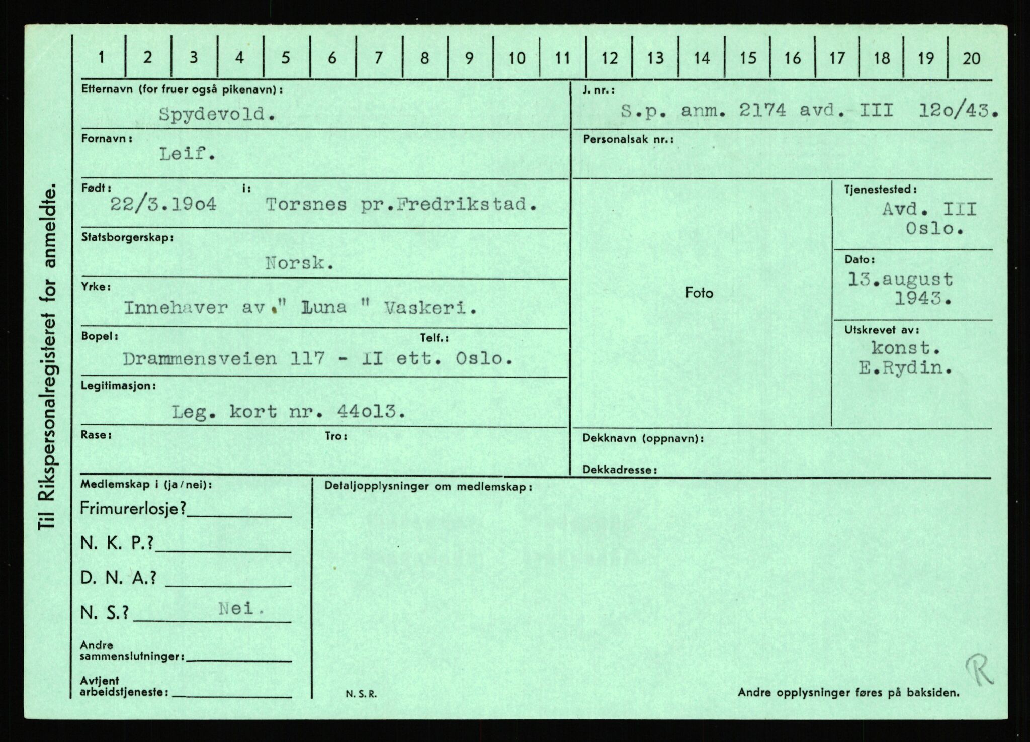 Statspolitiet - Hovedkontoret / Osloavdelingen, AV/RA-S-1329/C/Ca/L0014: Seterlien - Svartås, 1943-1945, p. 2770