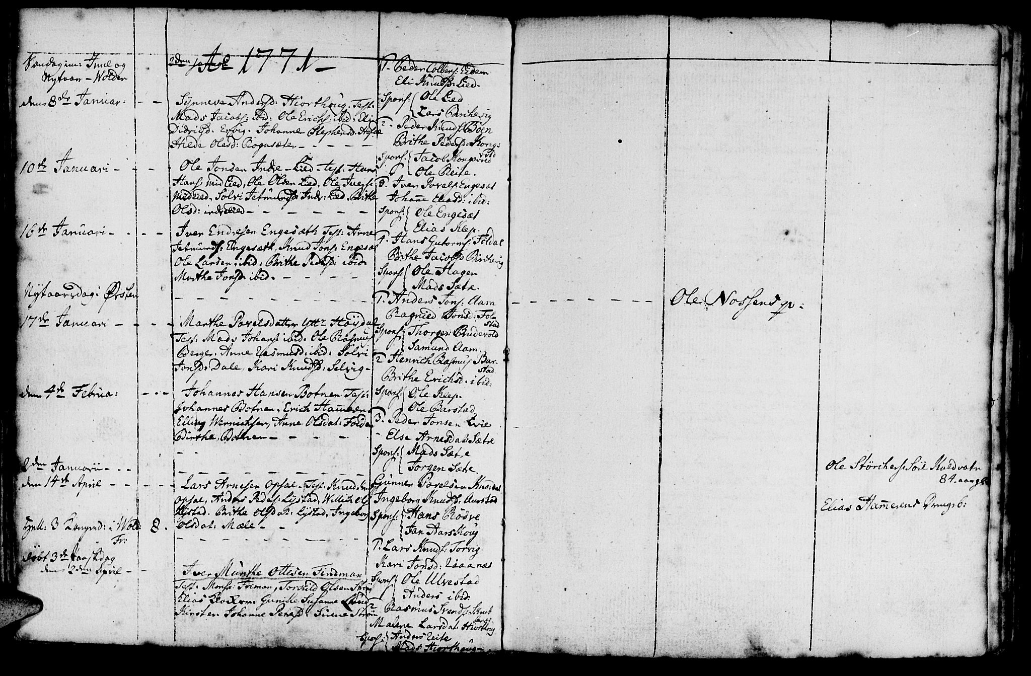 Ministerialprotokoller, klokkerbøker og fødselsregistre - Møre og Romsdal, AV/SAT-A-1454/511/L0136: Parish register (official) no. 511A03, 1760-1786