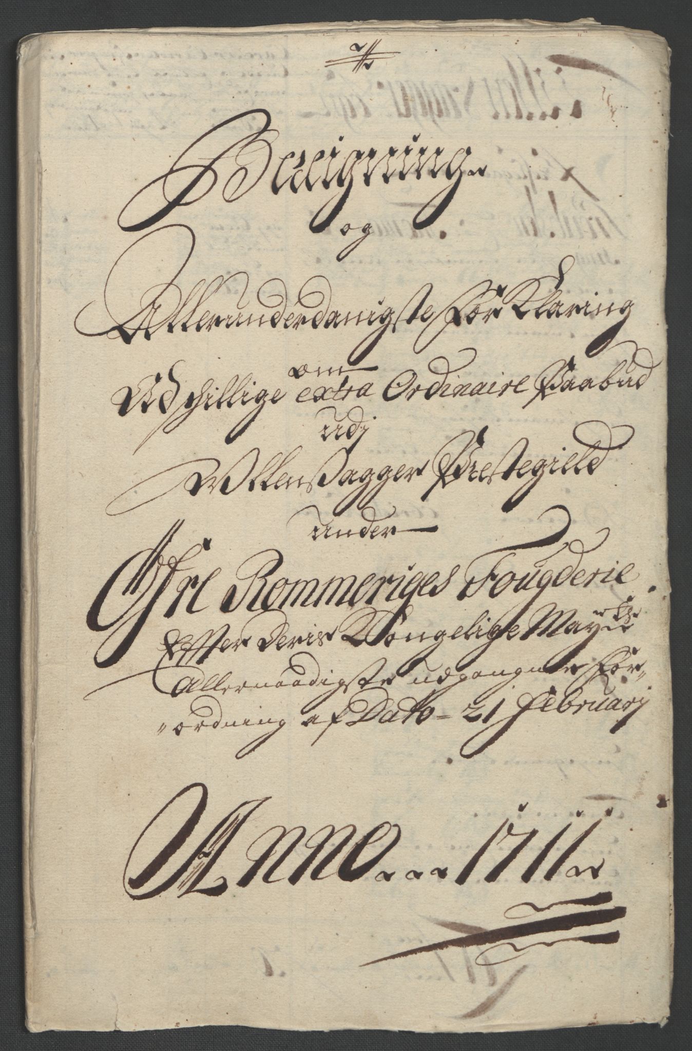 Rentekammeret inntil 1814, Reviderte regnskaper, Fogderegnskap, RA/EA-4092/R12/L0721: Fogderegnskap Øvre Romerike, 1711, p. 111