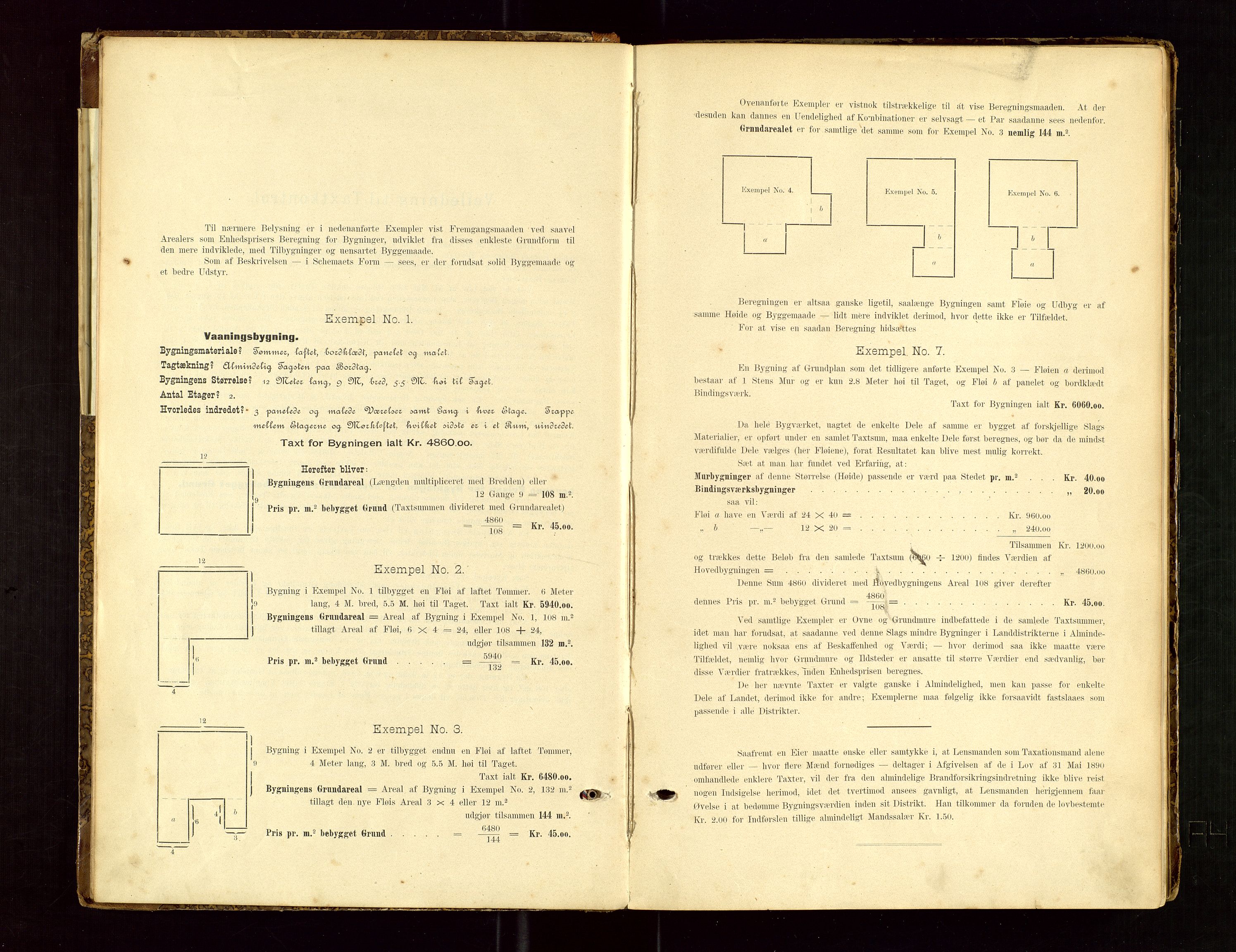 Skudenes lensmannskontor, SAST/A-100444/Gob/L0001: "Brandtaxationsprotokoll", 1895-1924